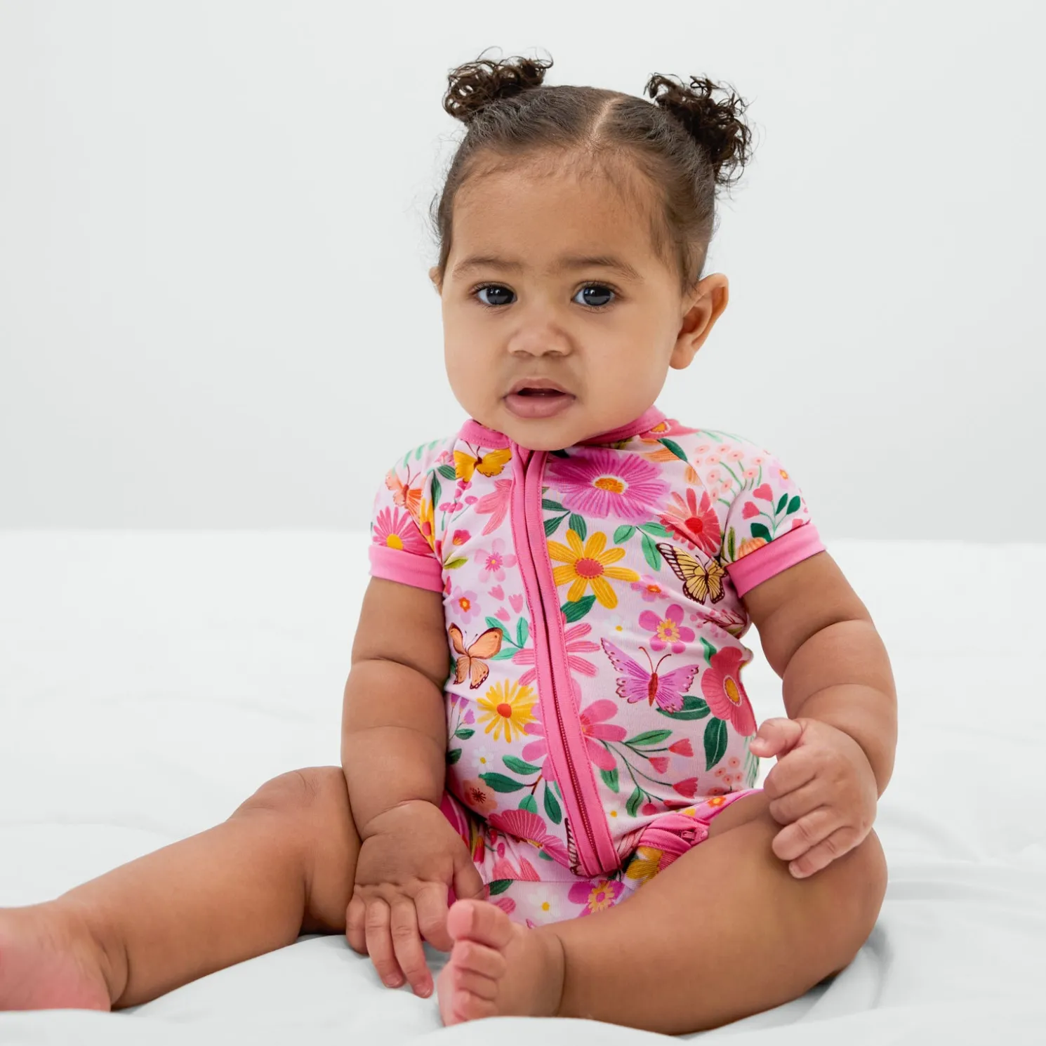 Butterfly Blooms Shorty Zippy