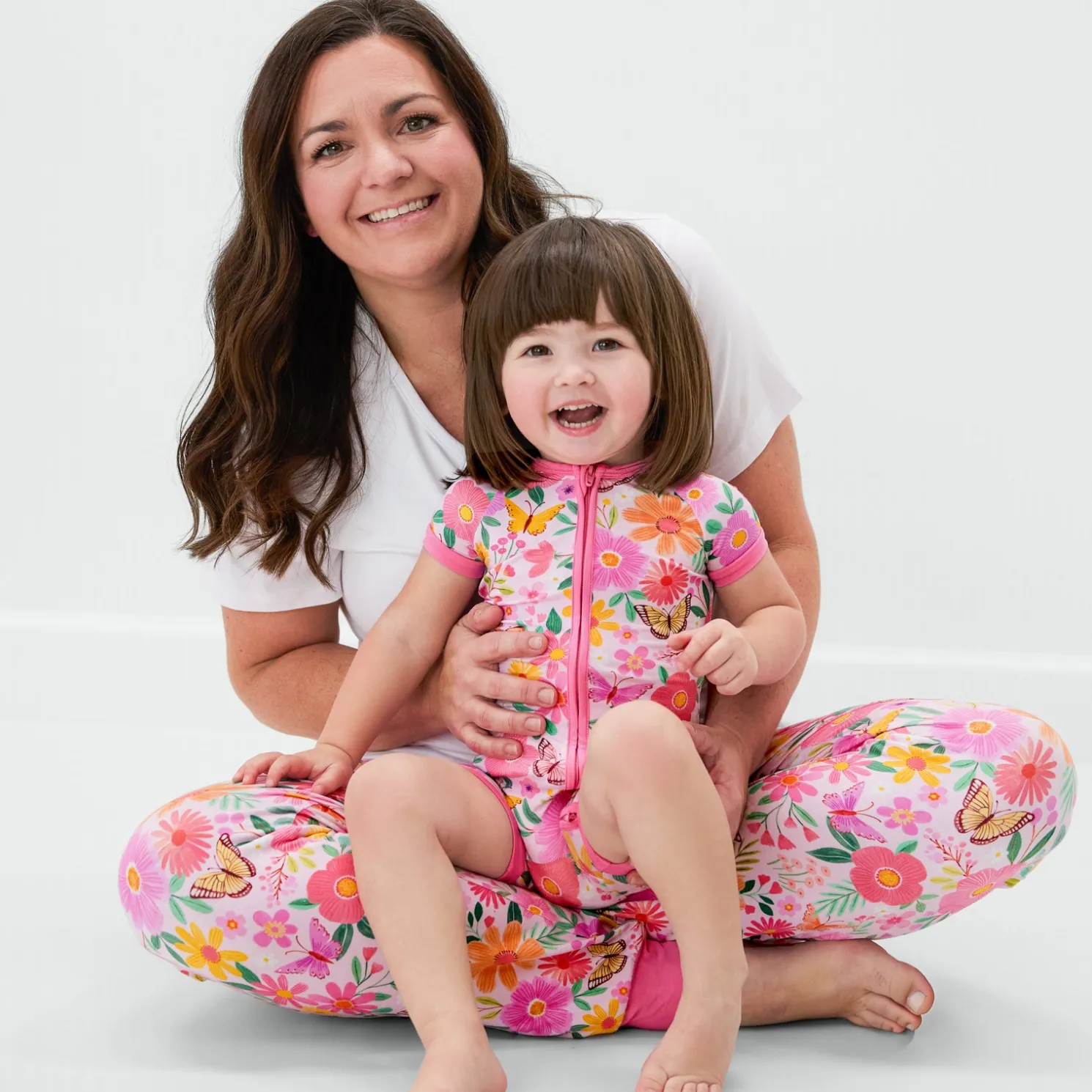 Butterfly Blooms Shorty Zippy