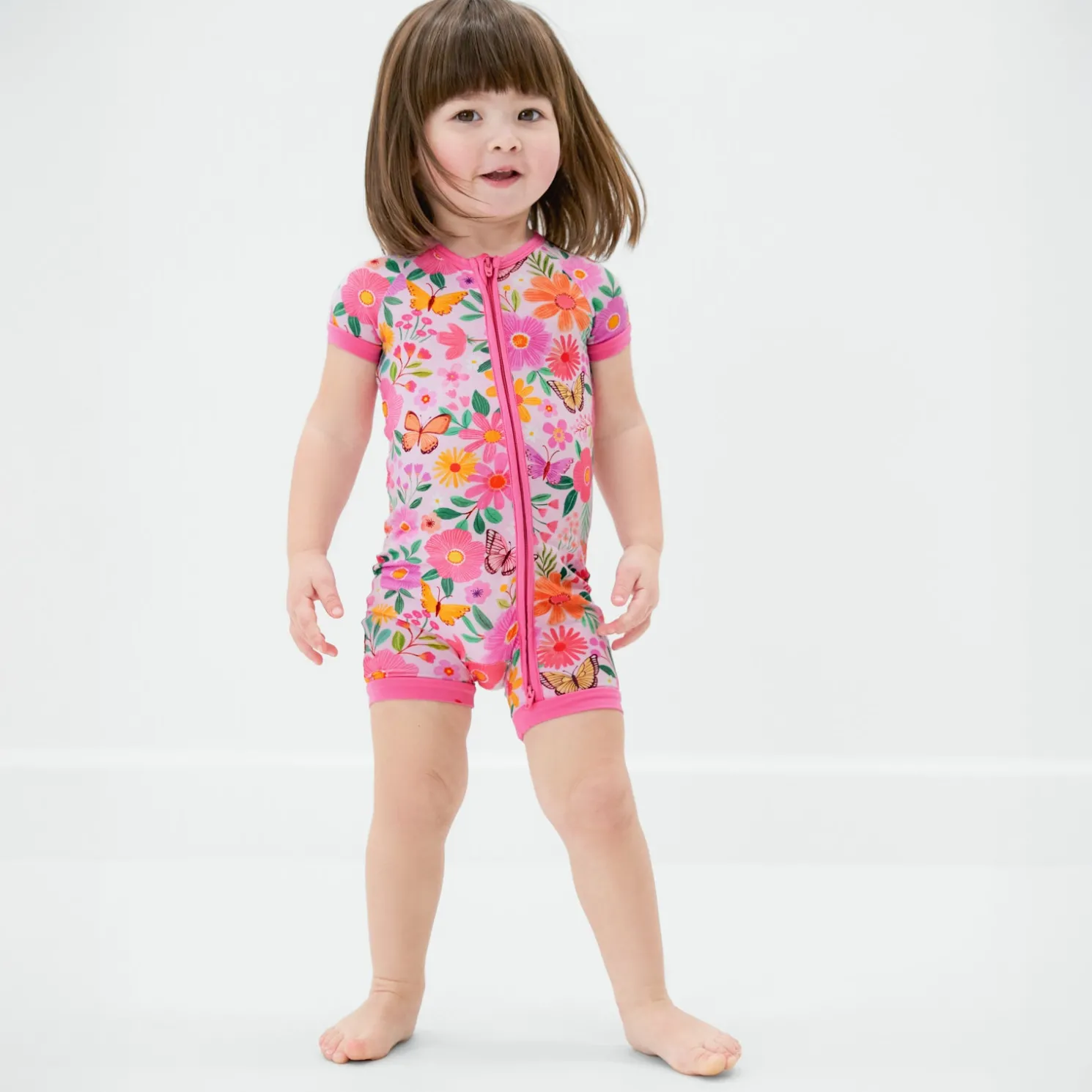 Butterfly Blooms Shorty Zippy