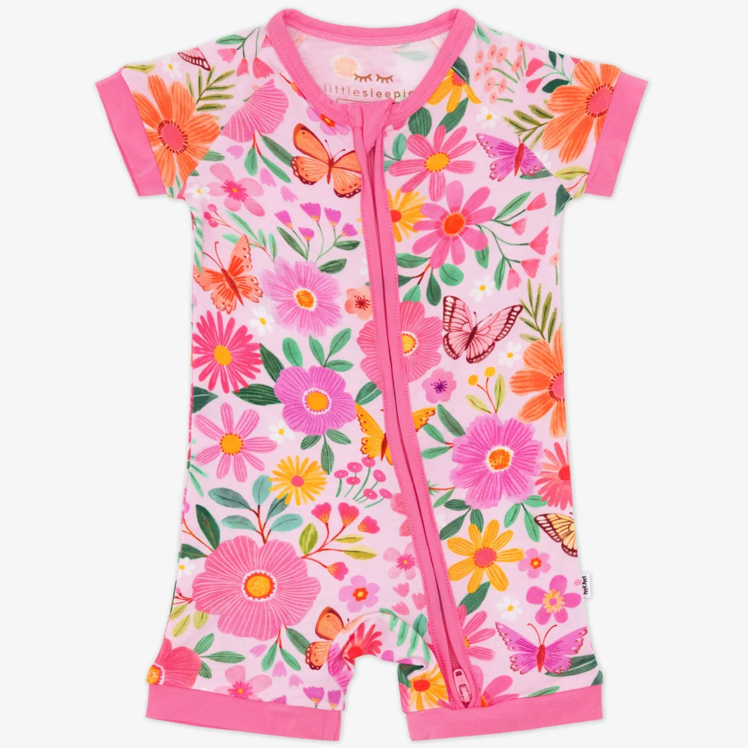 Butterfly Blooms Shorty Zippy