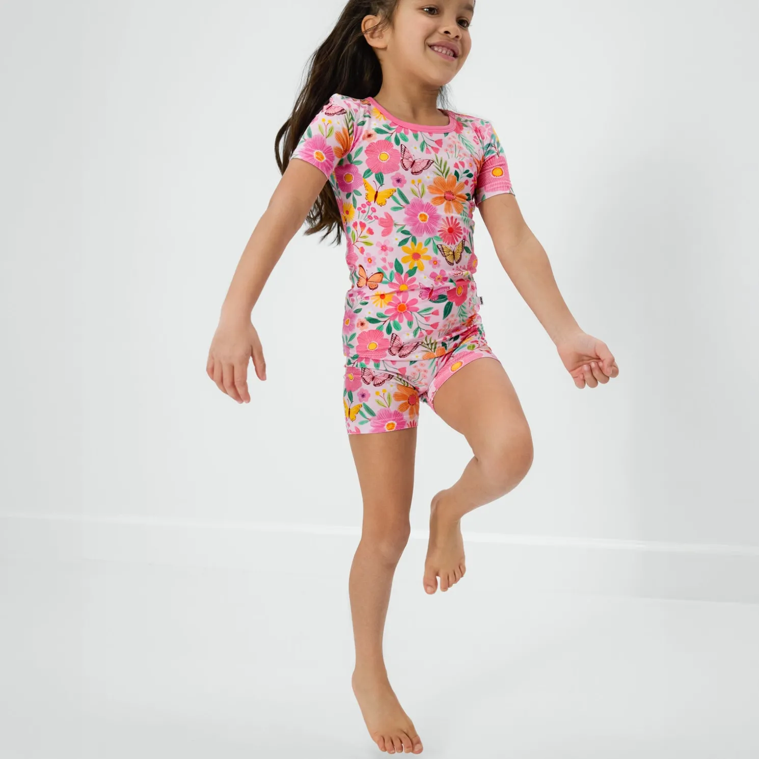 Butterfly Blooms Two-Piece Pajama Set