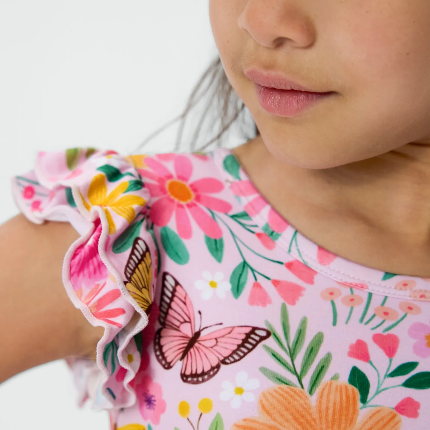 Butterfly Blooms Flutter Twirl Dress