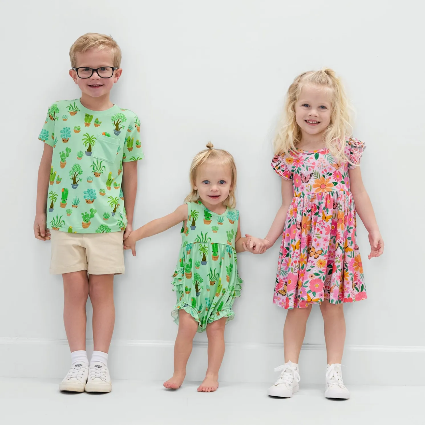 Butterfly Blooms Flutter Twirl Dress