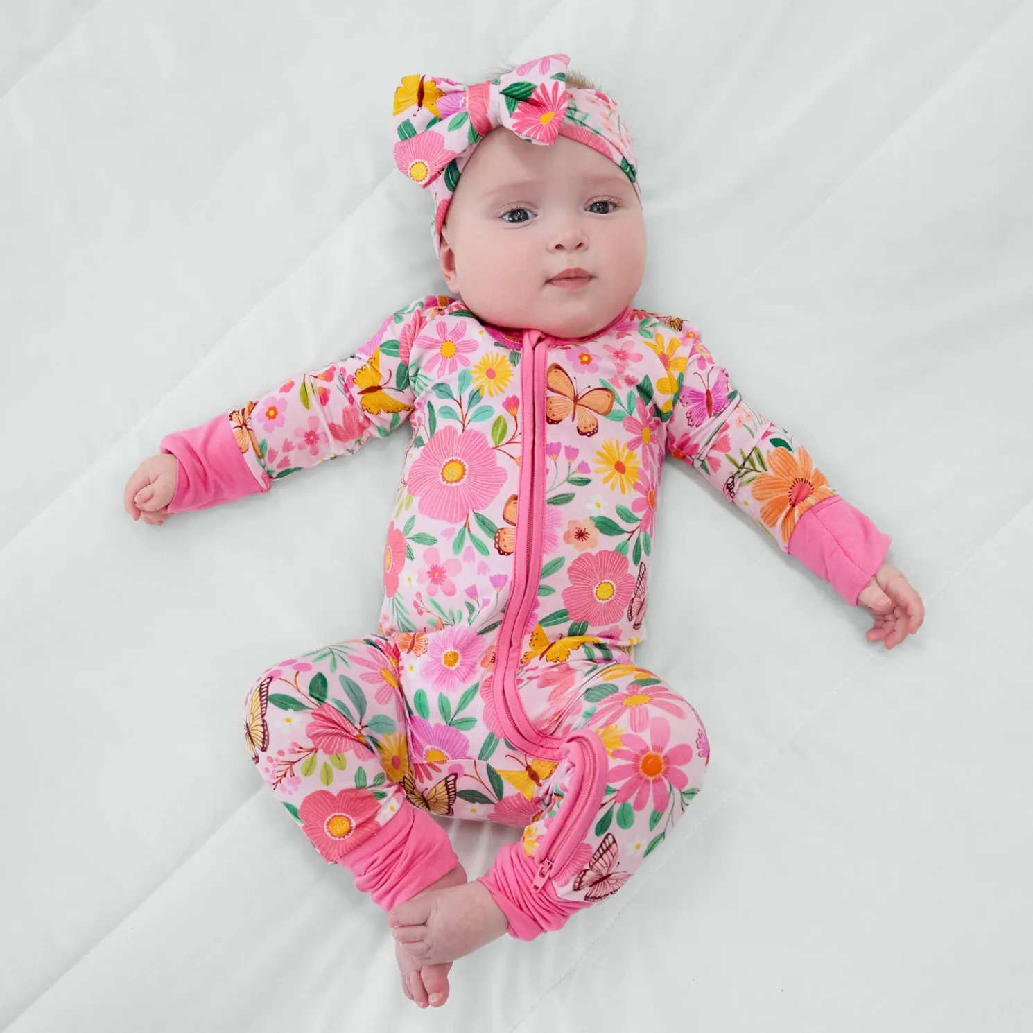 Butterfly Blooms Luxe Bow Headband