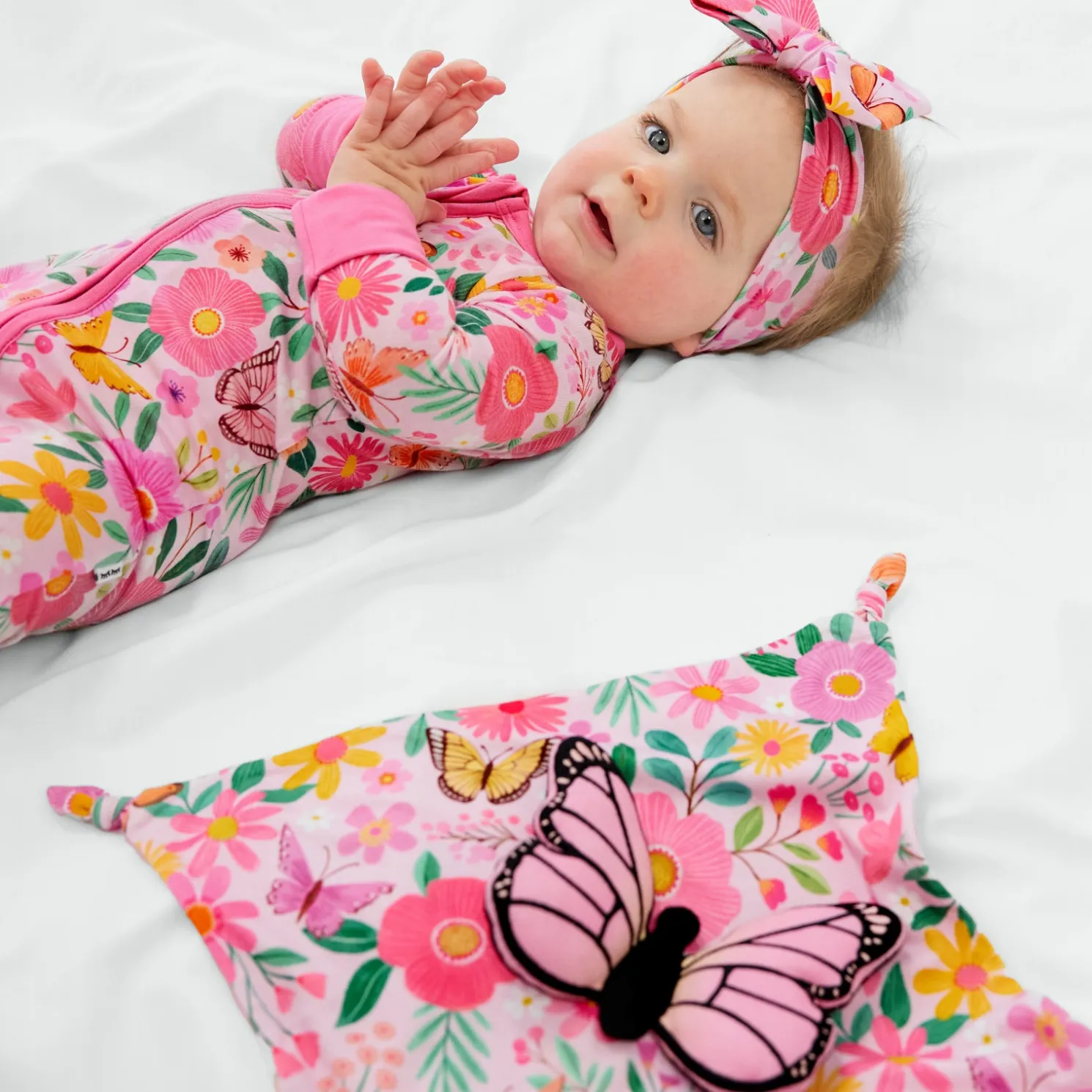 Butterfly Blooms Luxe Bow Headband