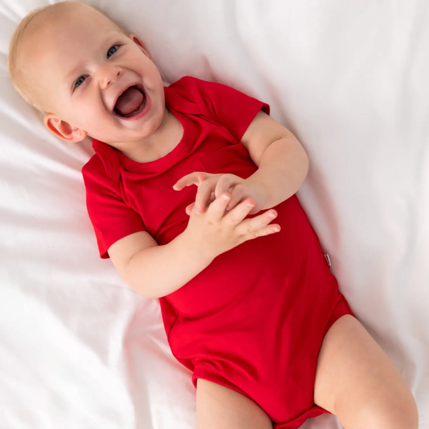 Candy Red Pocket Bodysuit