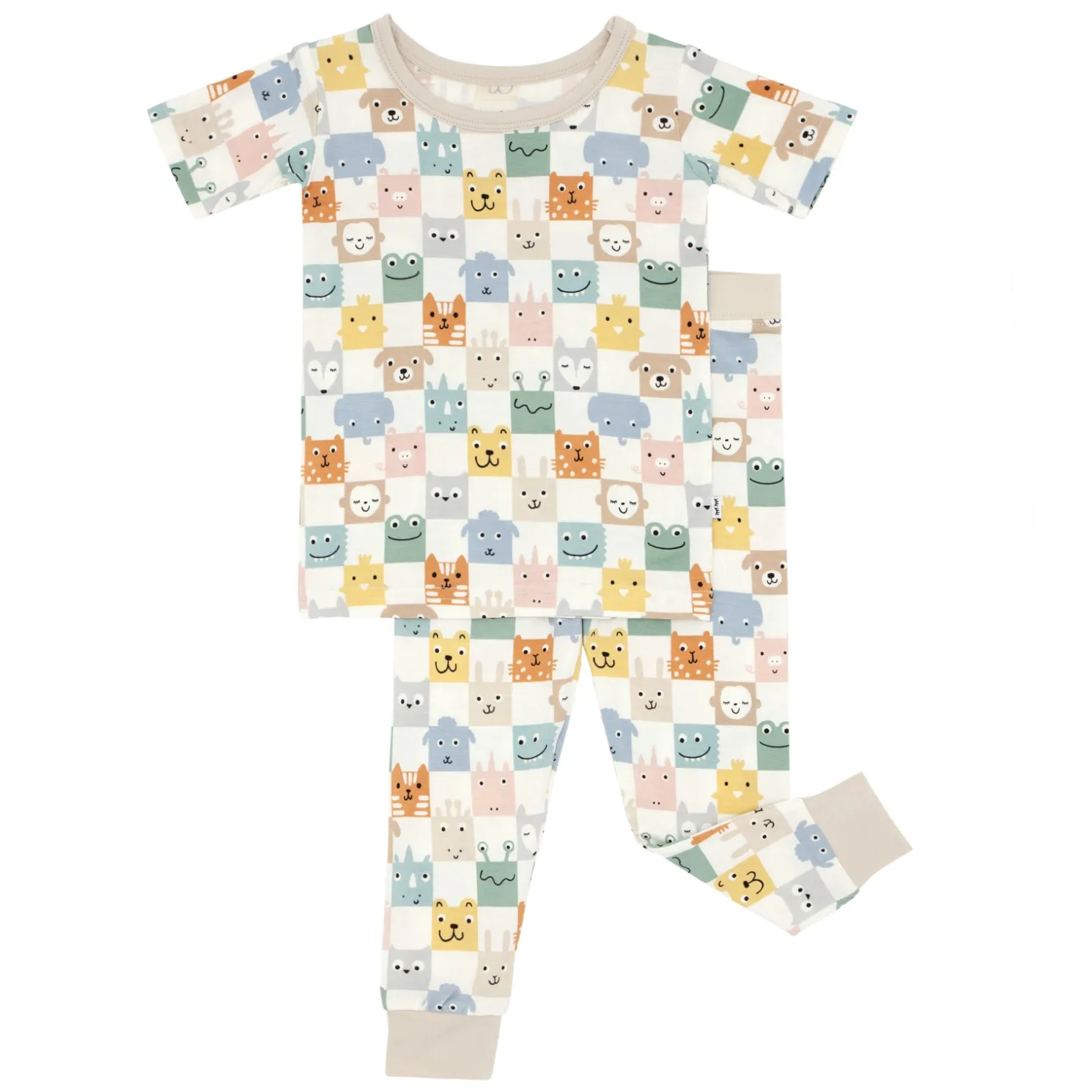 Check Mates Two-Piece Pajama Set