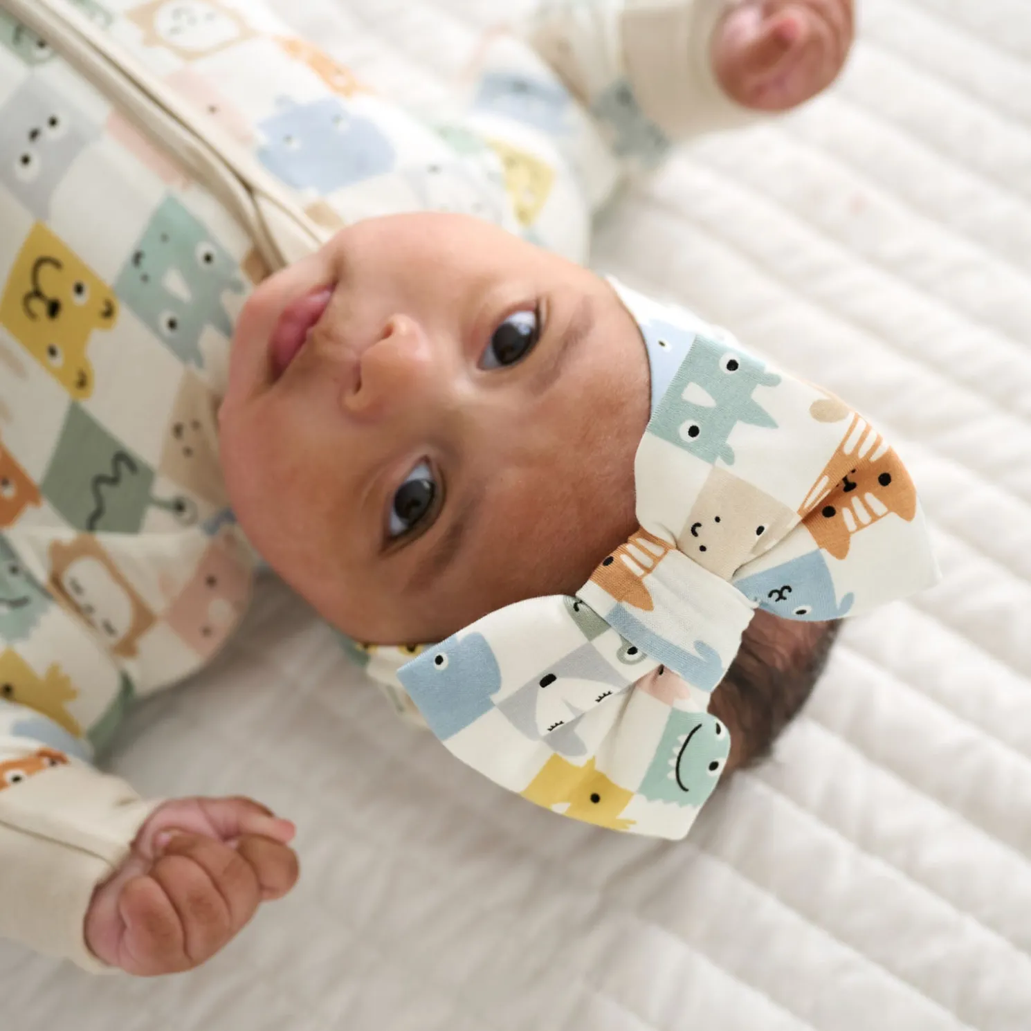 Check Mates Luxe Bow Headband