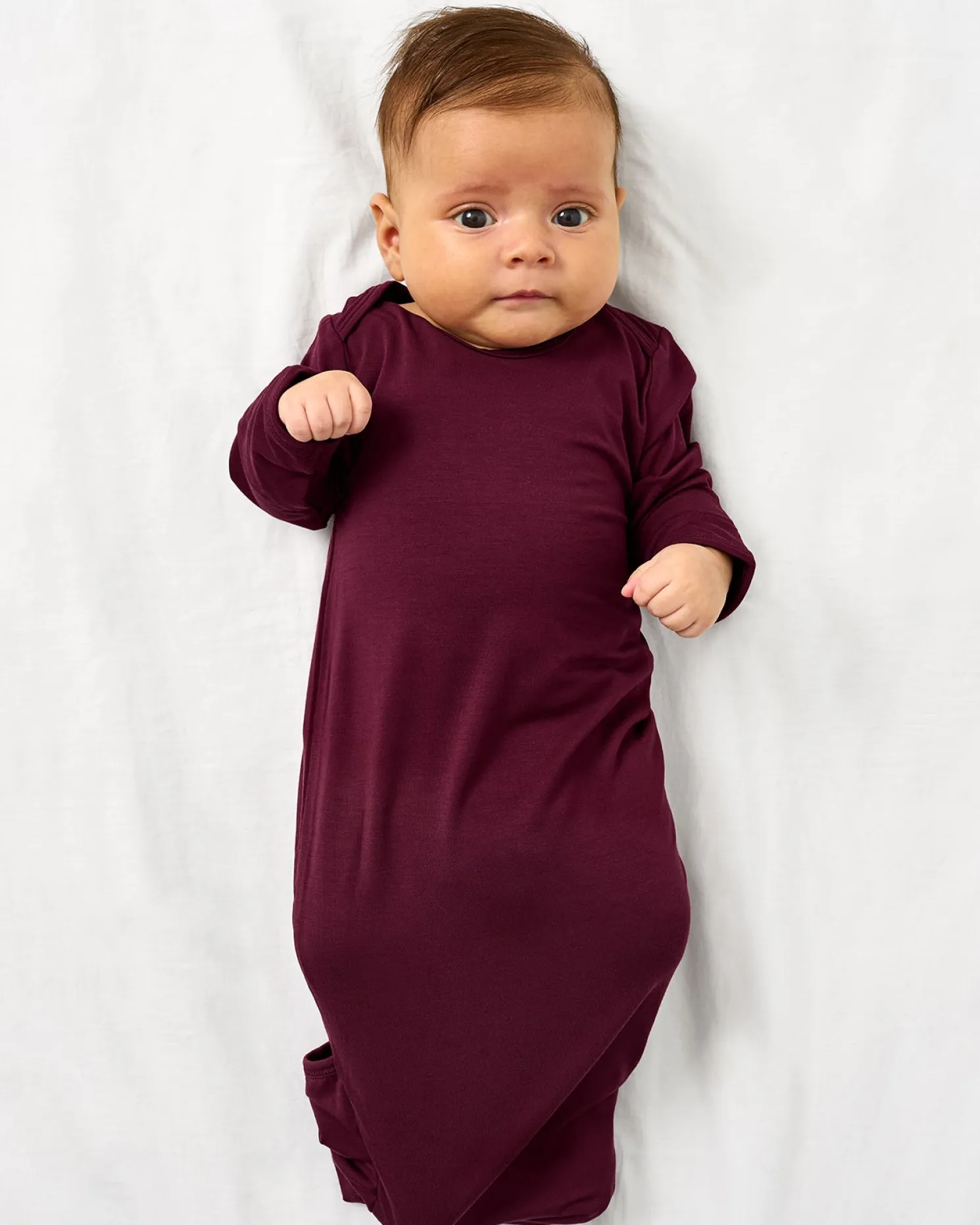 Classic Burgundy Infant Gown