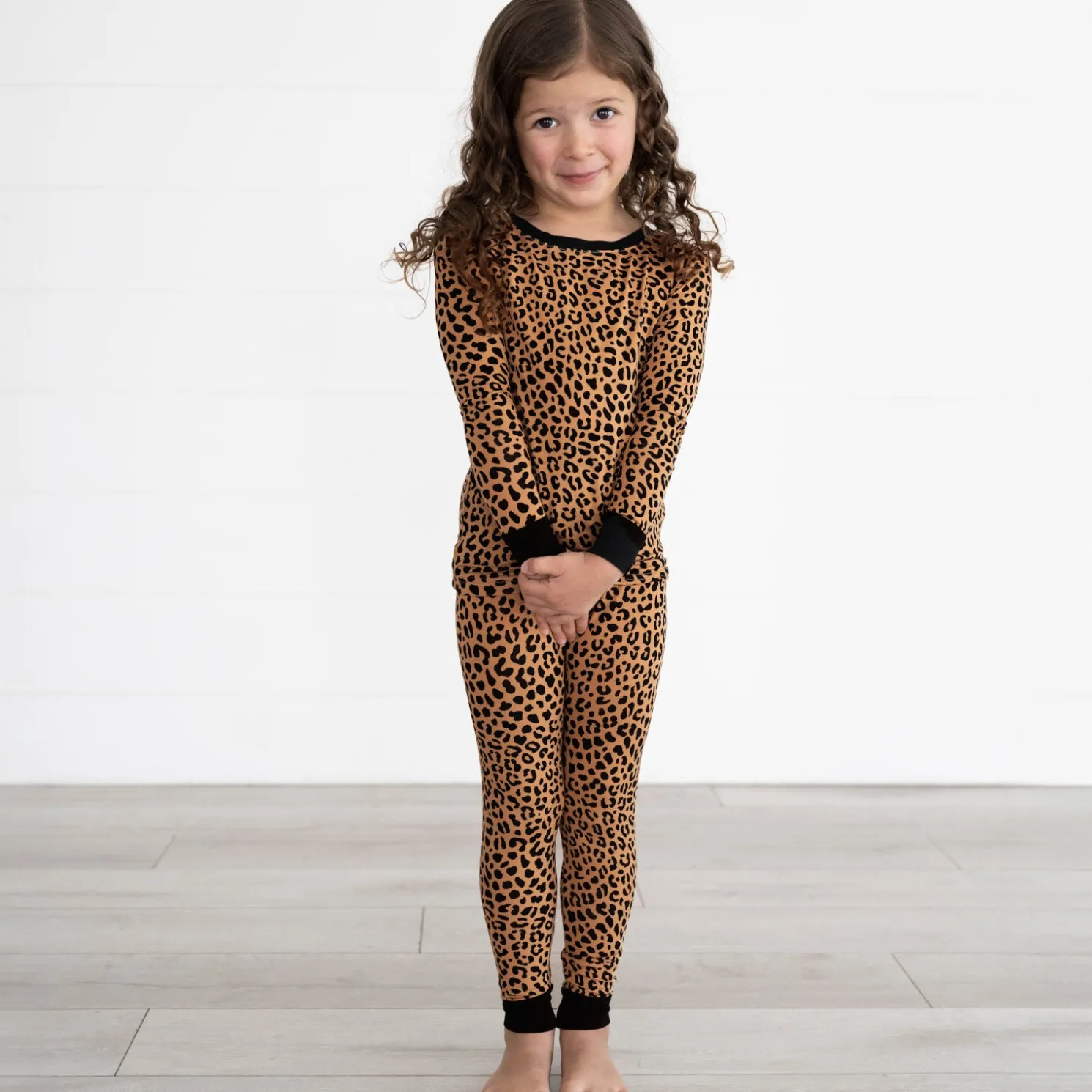 Classic Leopard Two-Piece Pajama Set