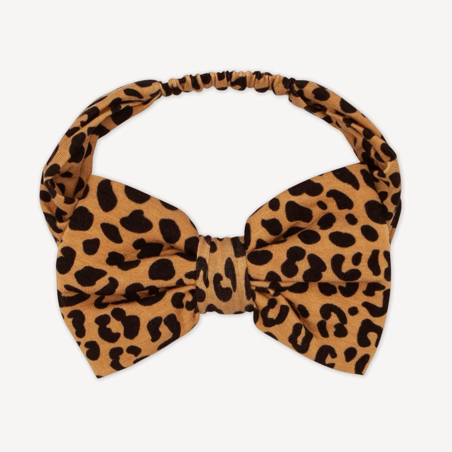Classic Leopard Luxe Bow Headband