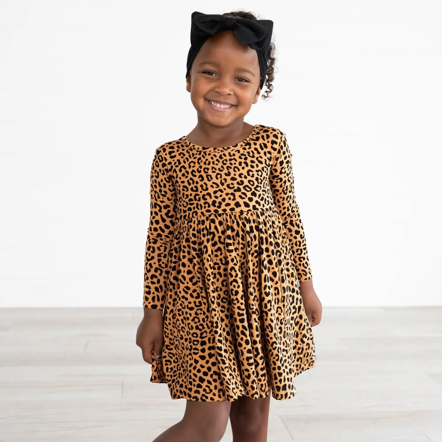 Classic Leopard Twirl Dress