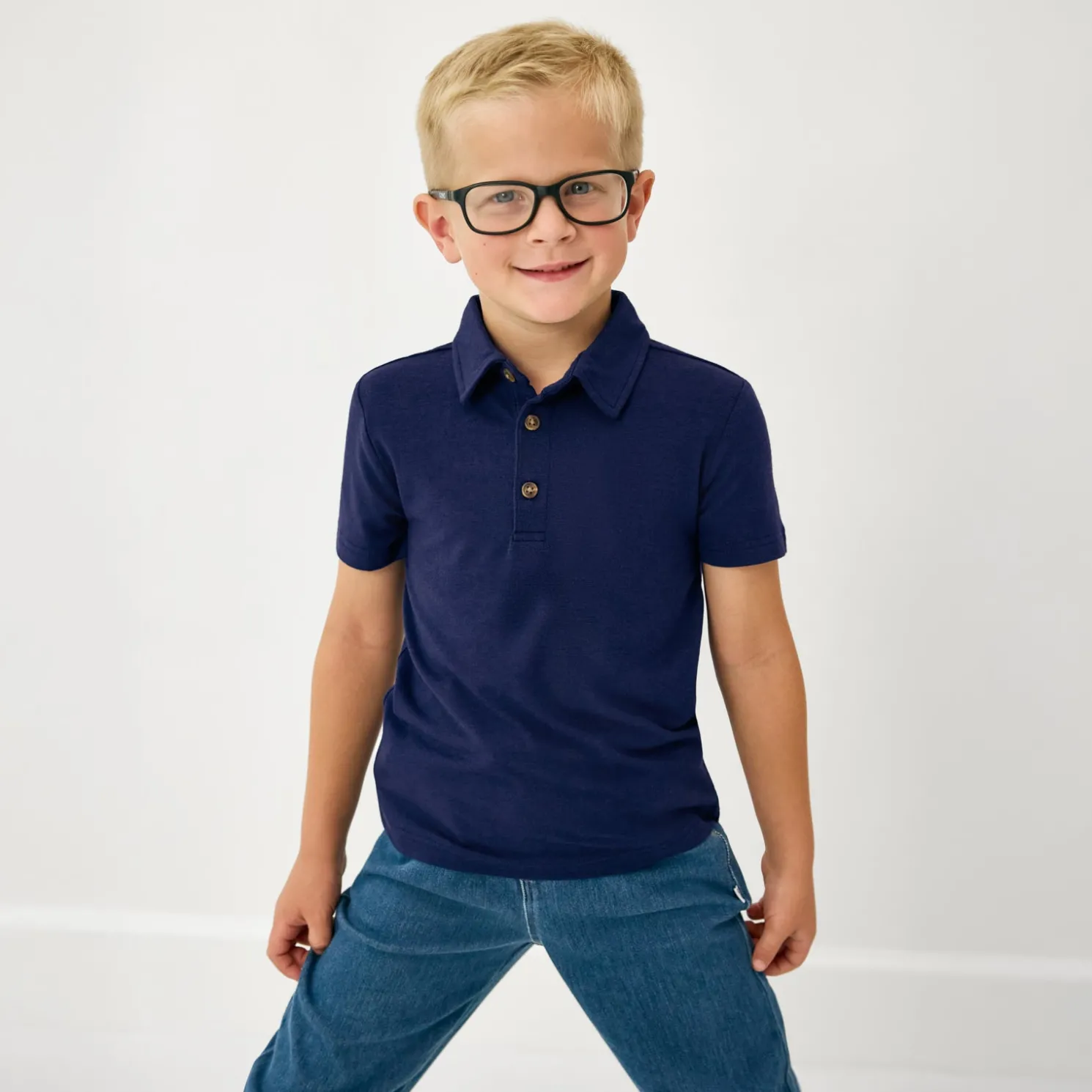 Classic Navy Polo Shirt