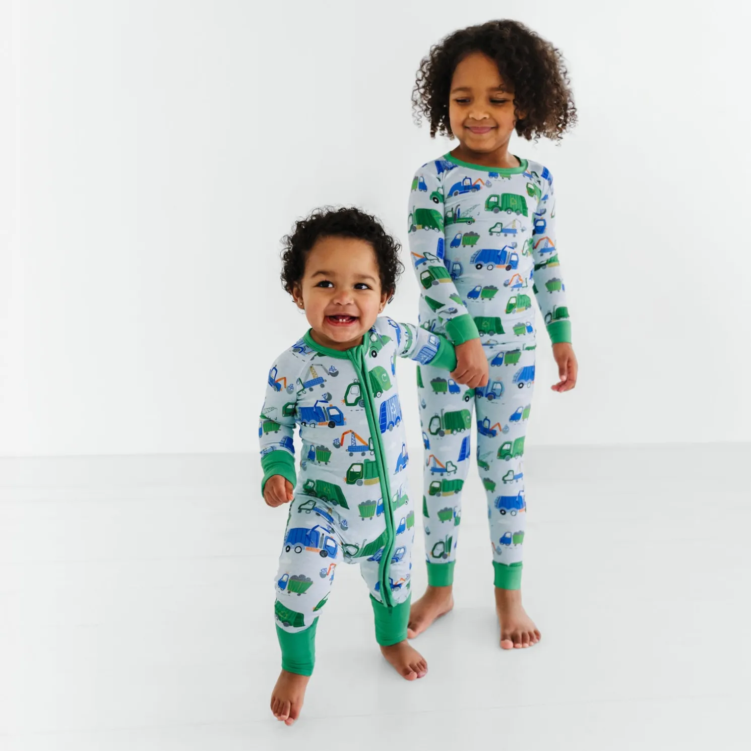 Clean Up Crew Two-Piece Pajama Set