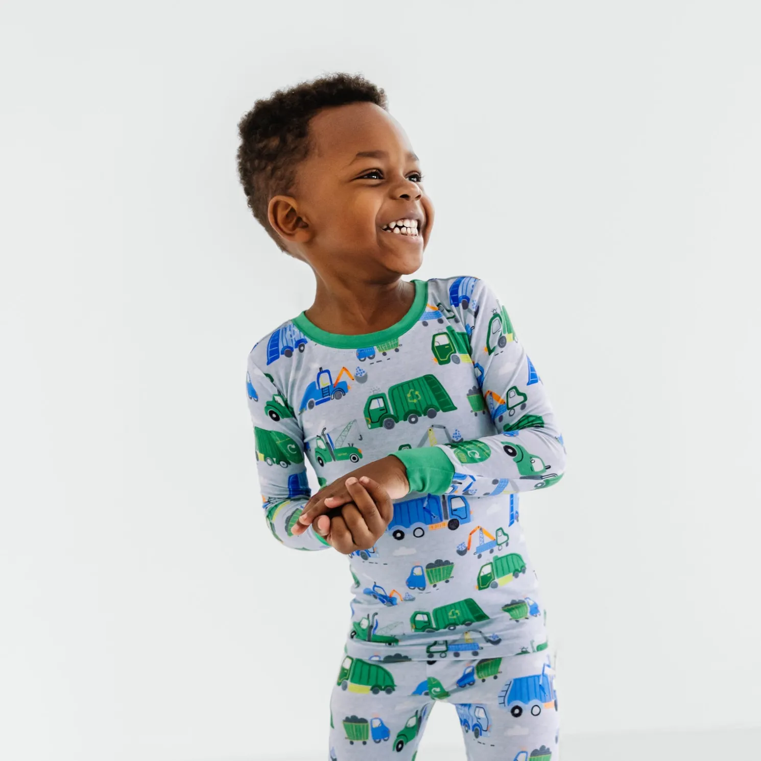 Clean Up Crew Two-Piece Pajama Set