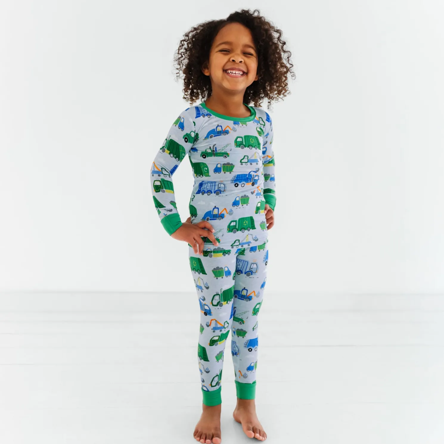 Clean Up Crew Two-Piece Pajama Set
