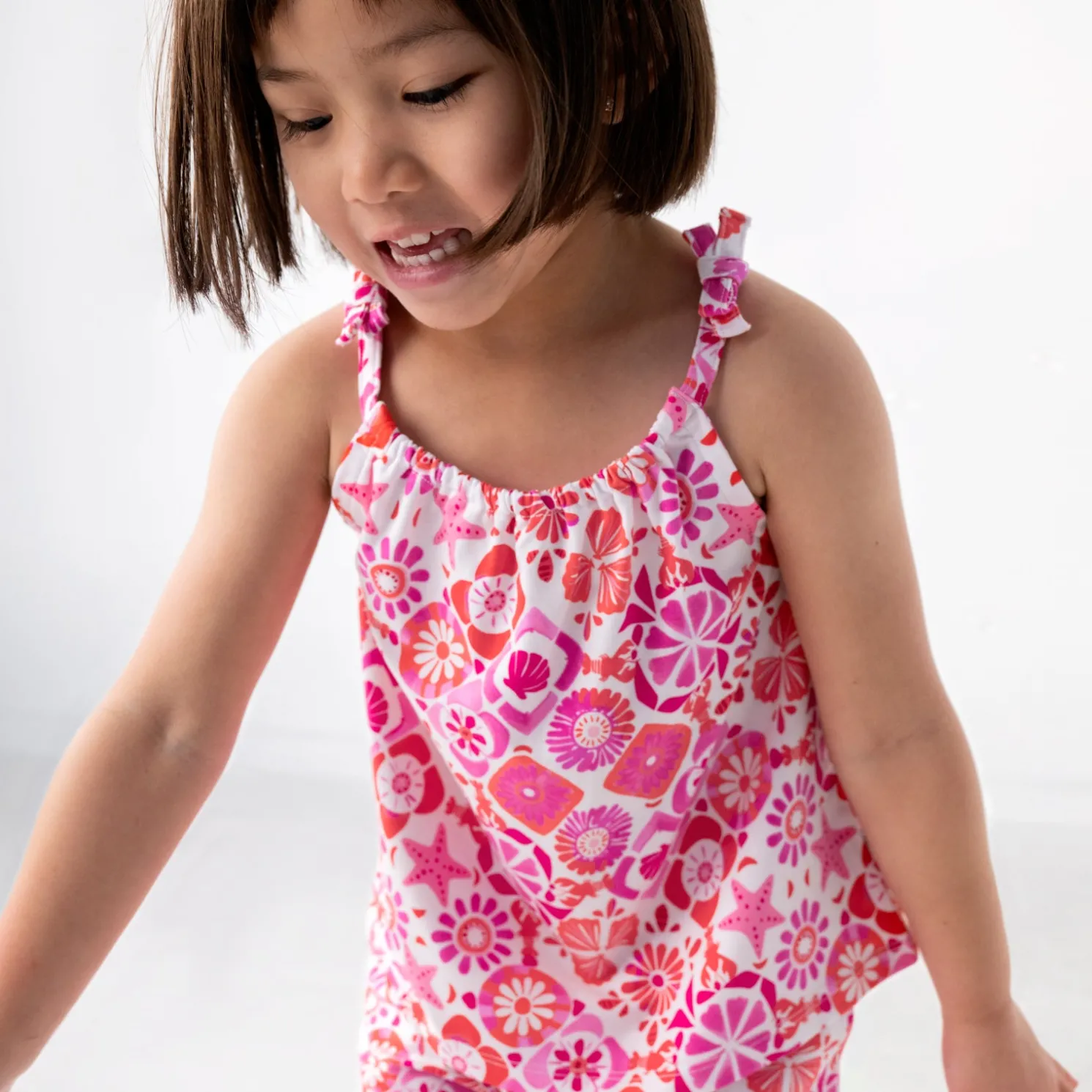 Coastal Gems Bow Strap Tank