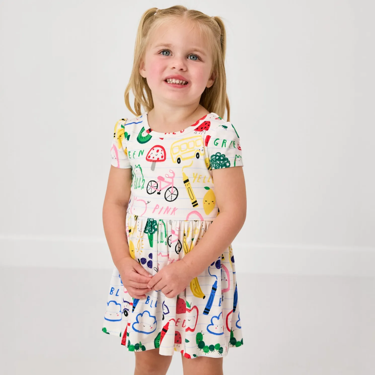 Coloring Crew Skater Dress