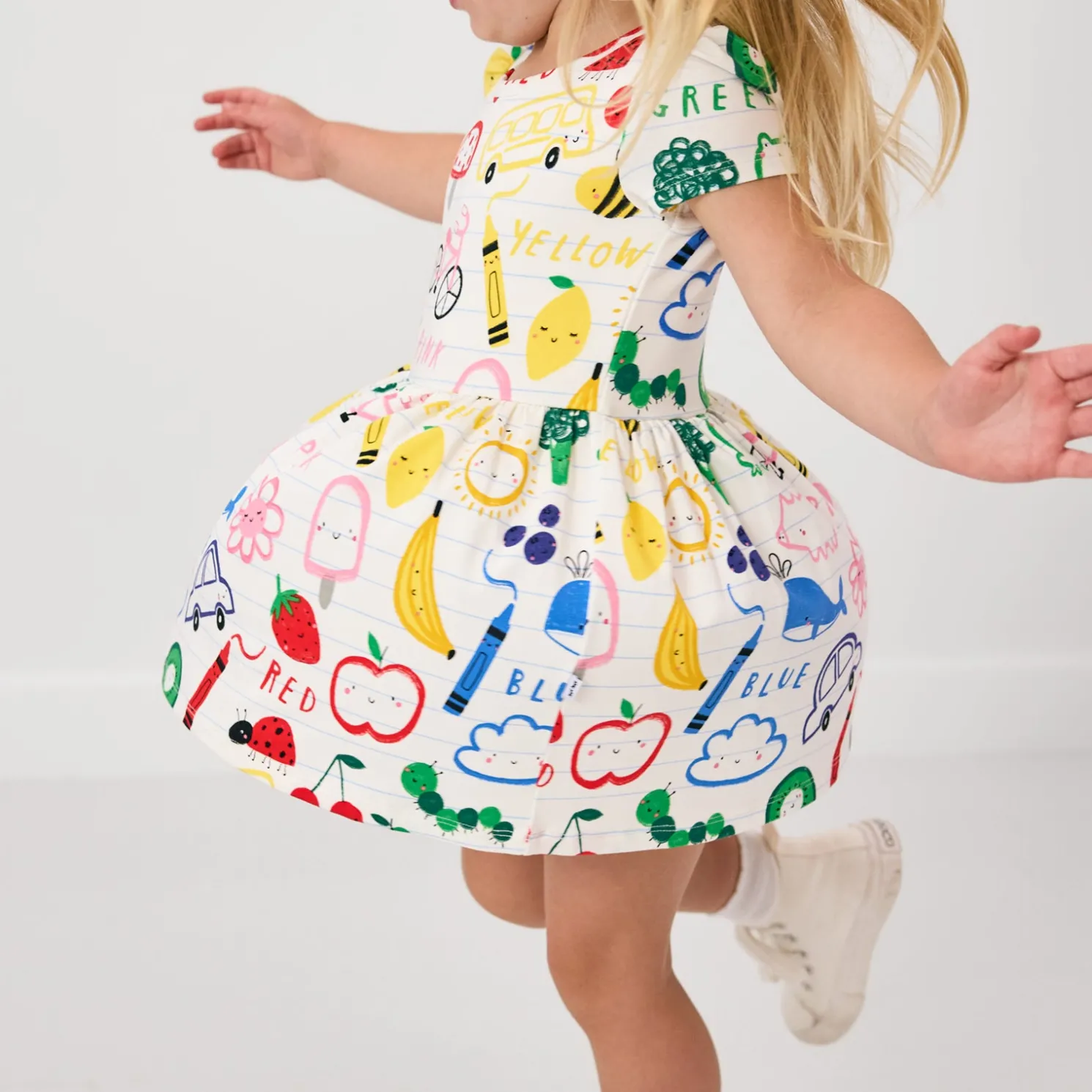Coloring Crew Skater Dress
