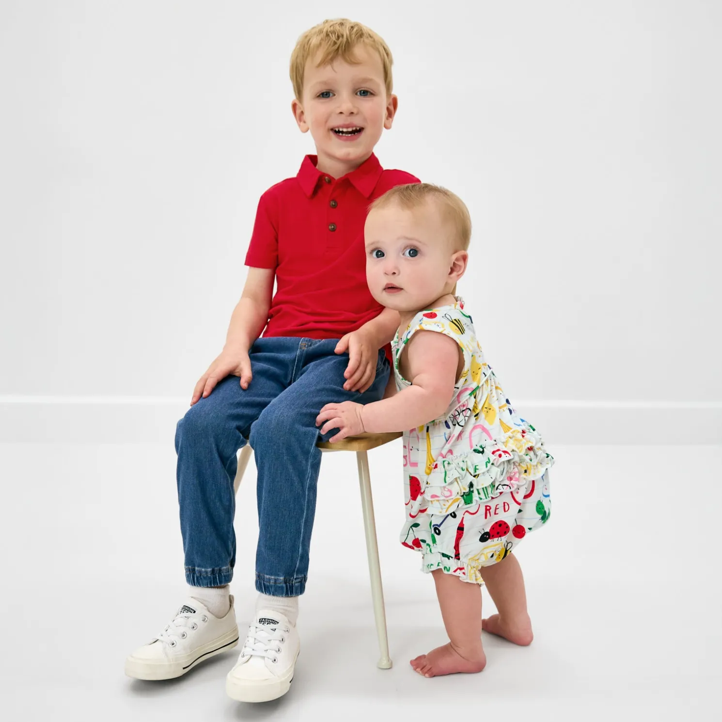 Coloring Crew Bubble Romper