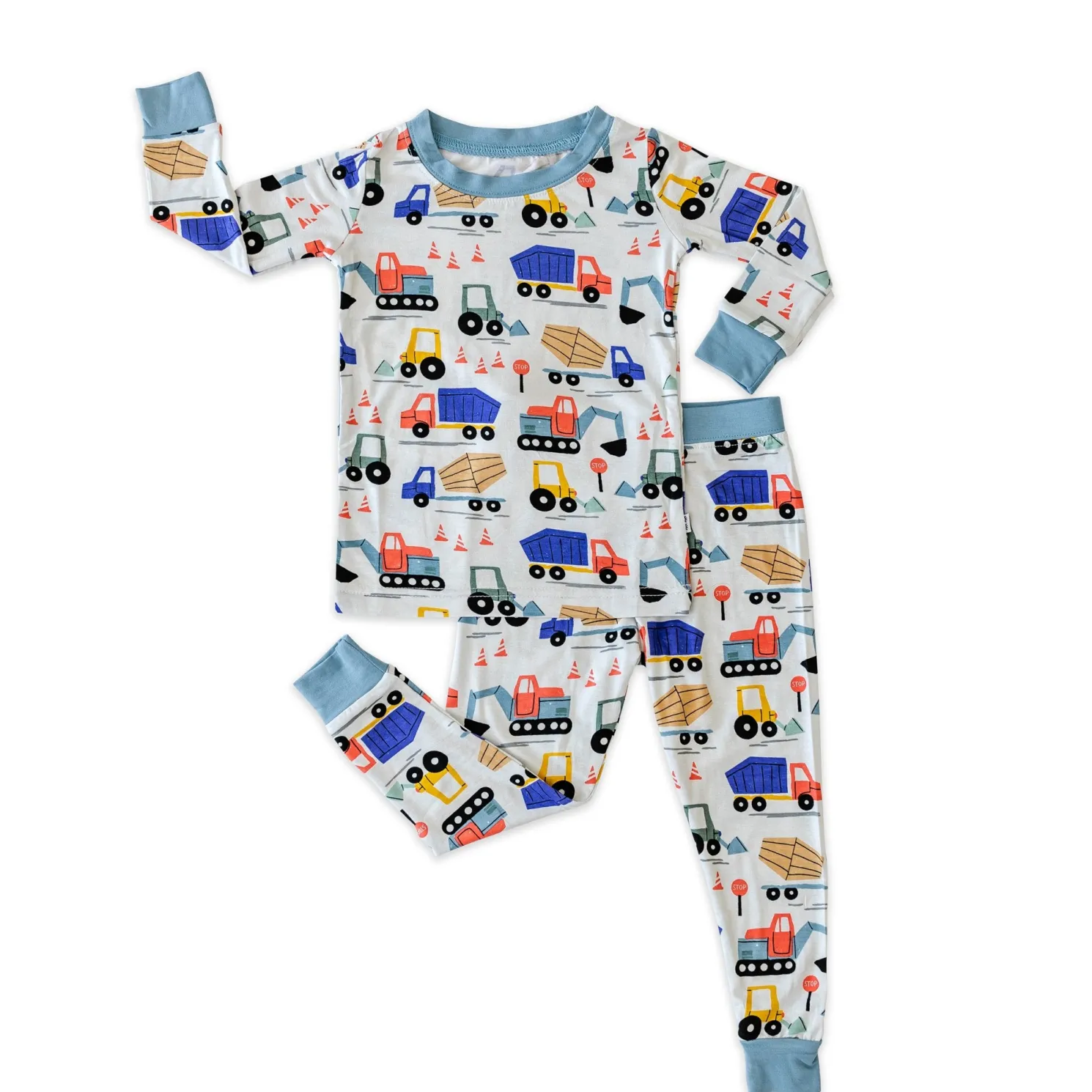 Construction Two-Piece Pajama Set
