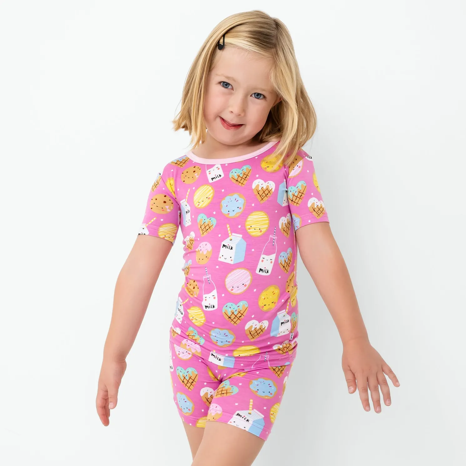 Cookies & Milk Two-Piece Pajama Set