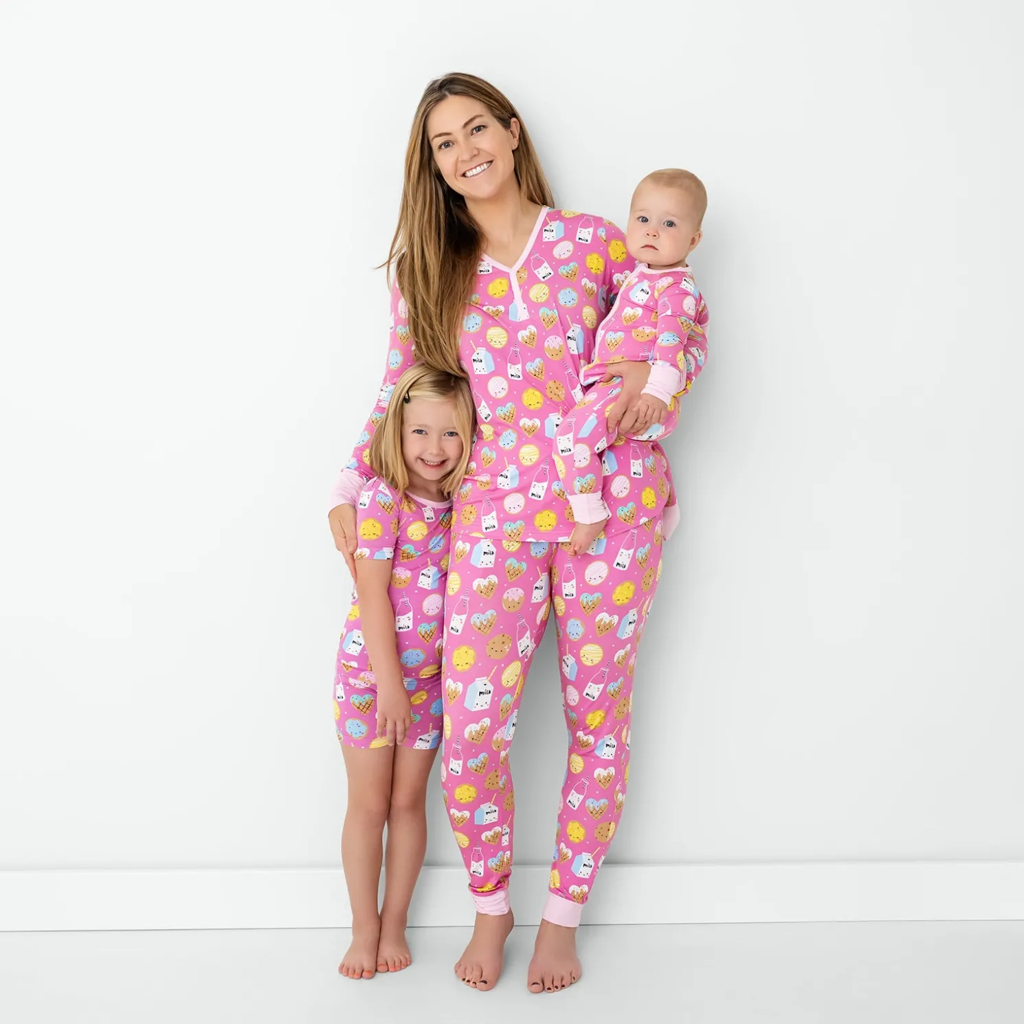 Cookies & Milk Two-Piece Pajama Set