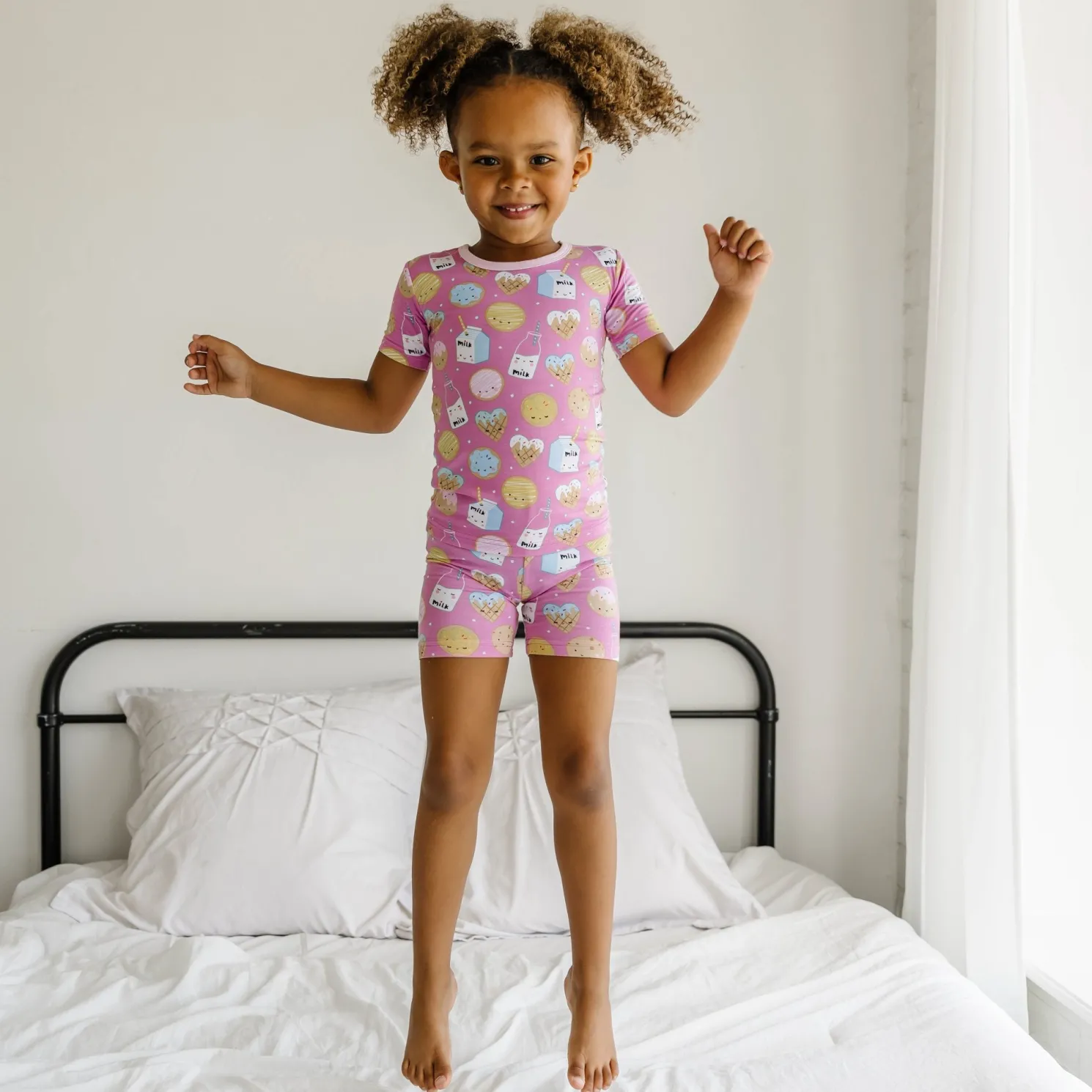 Cookies & Milk Two-Piece Pajama Set