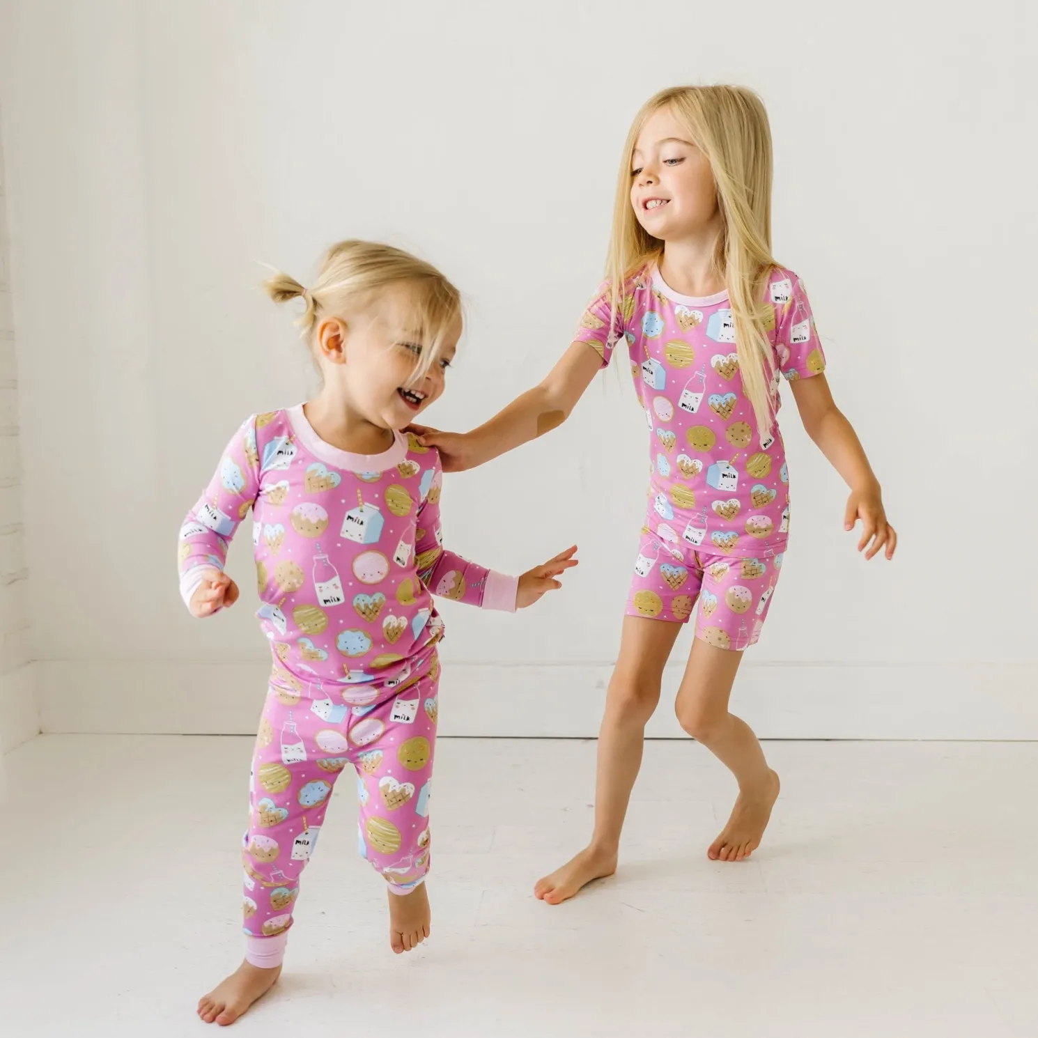 Cookies & Milk Two-Piece Pajama Set