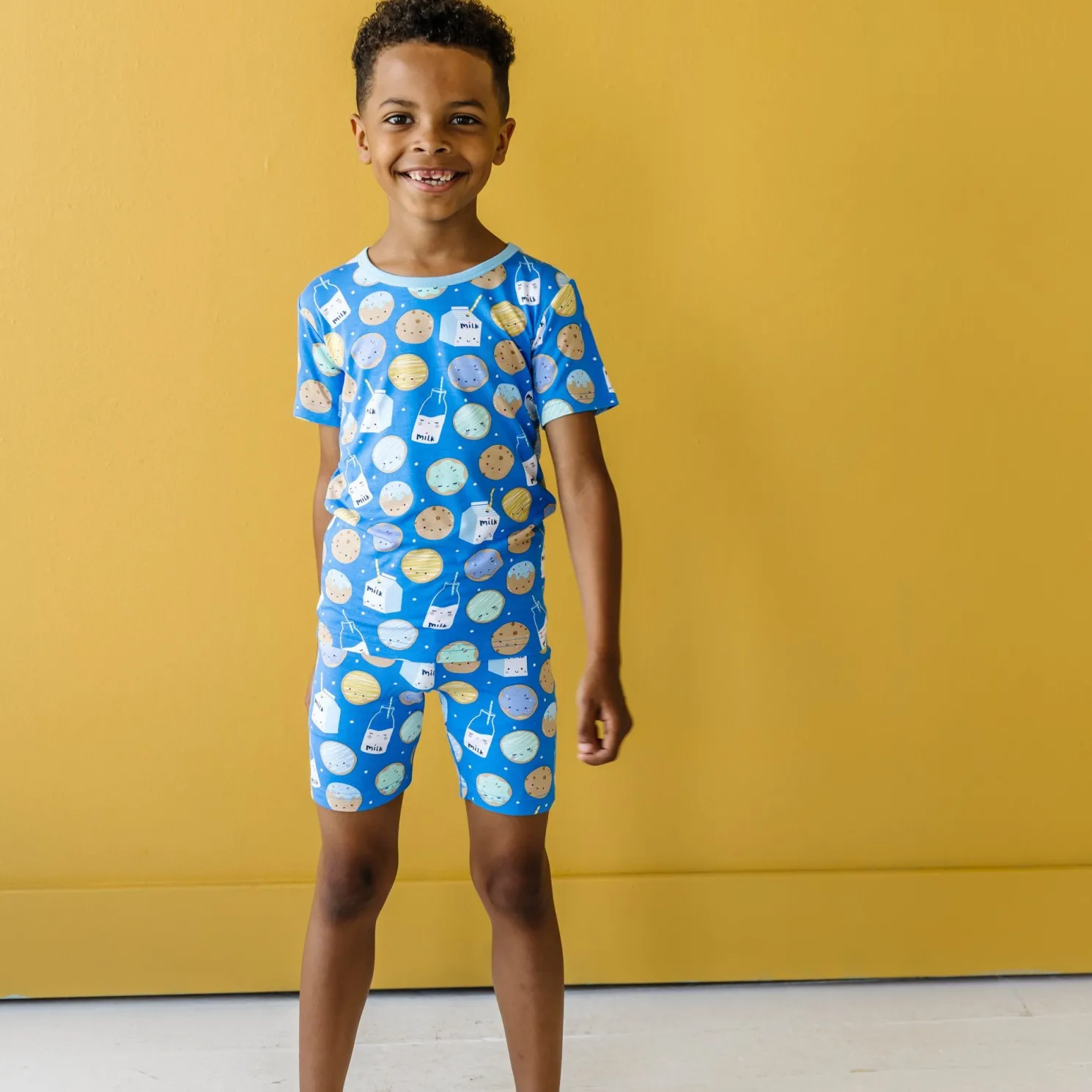 Cookies & Milk Two-Piece Pajama Set