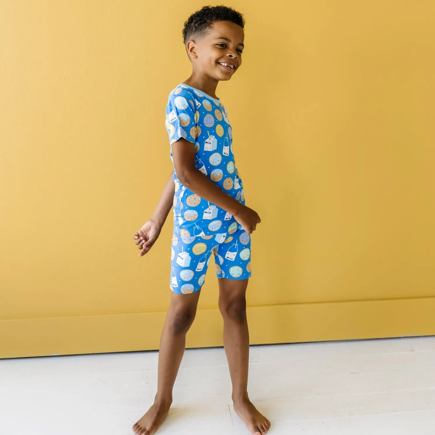 Cookies & Milk Two-Piece Pajama Set