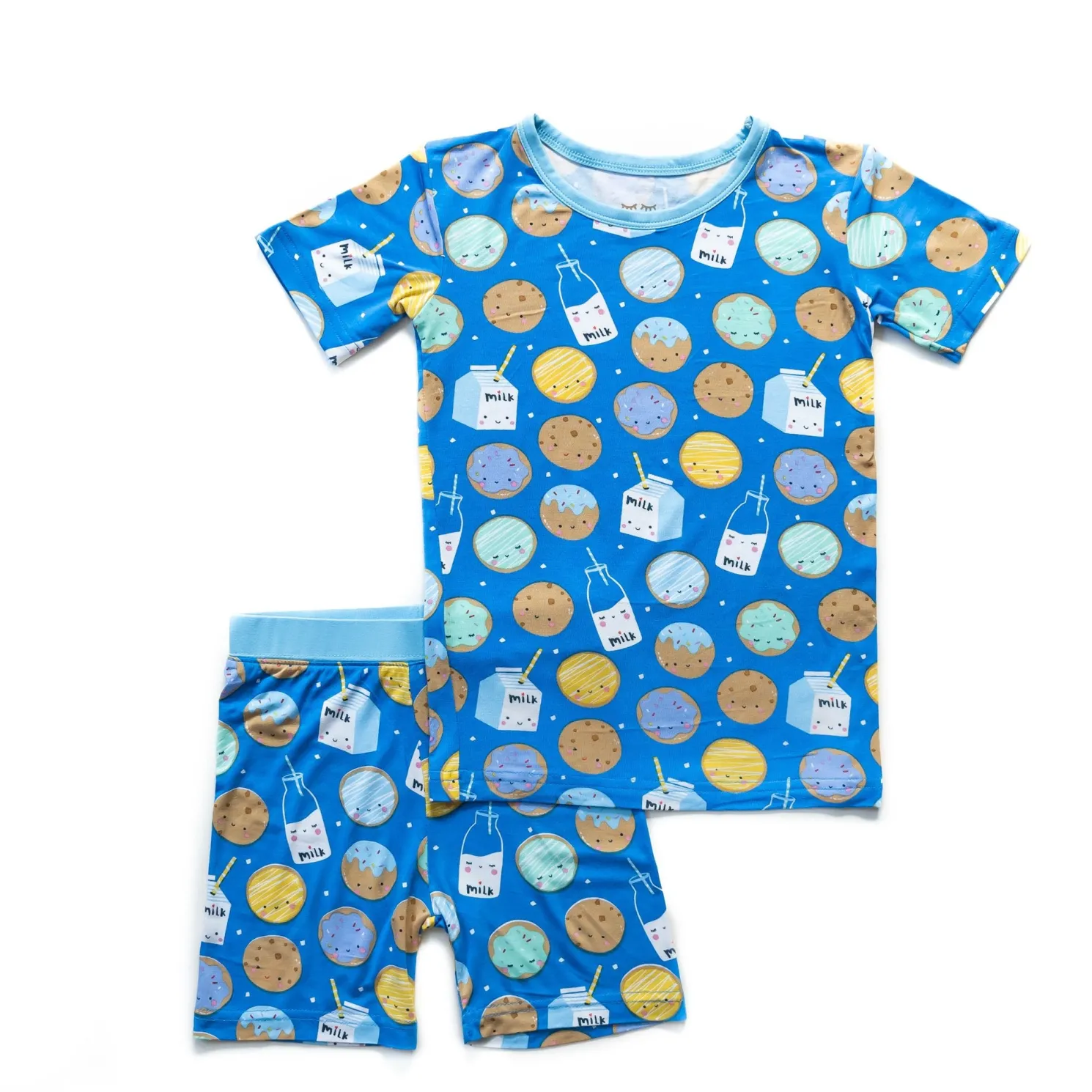Cookies & Milk Two-Piece Pajama Set