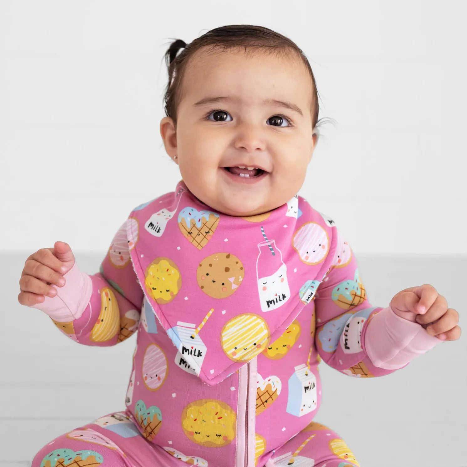 Cookies & Milk Bandana Bib