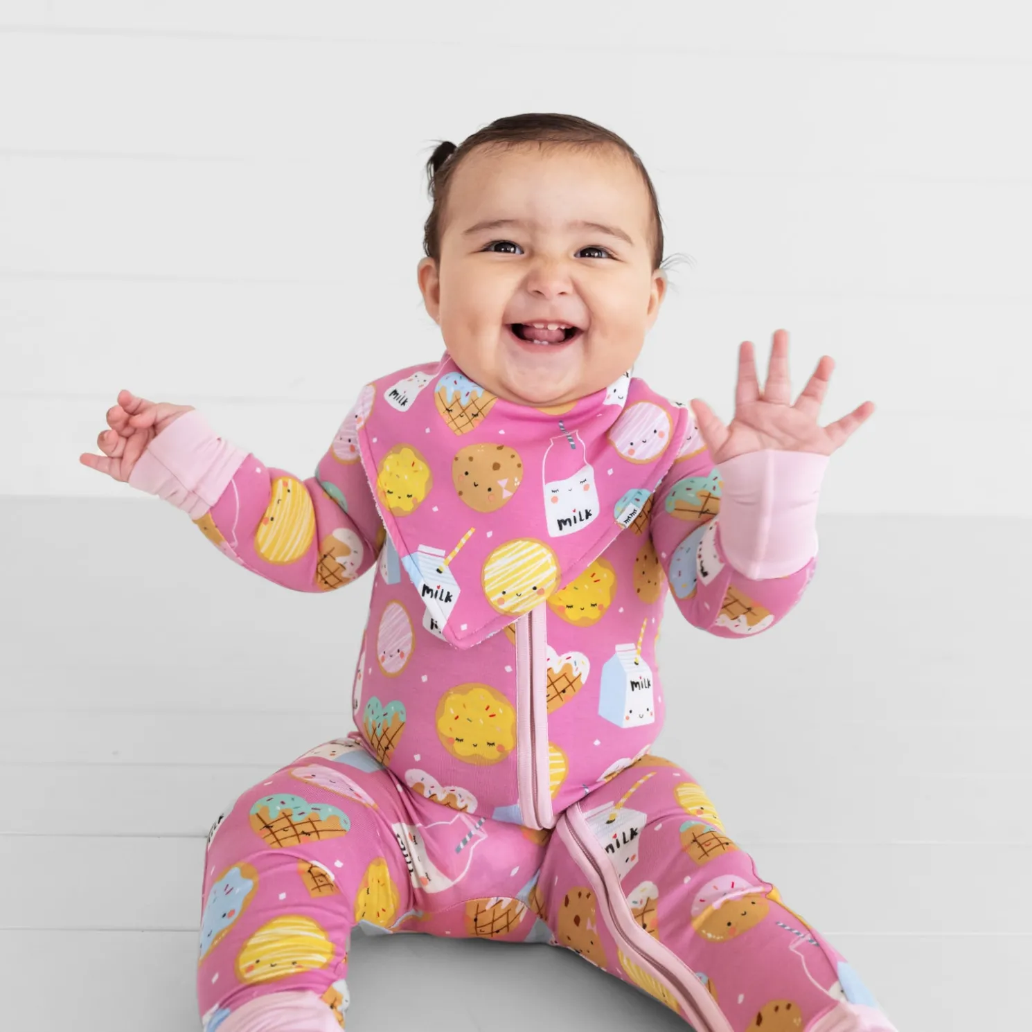 Cookies & Milk Bandana Bib