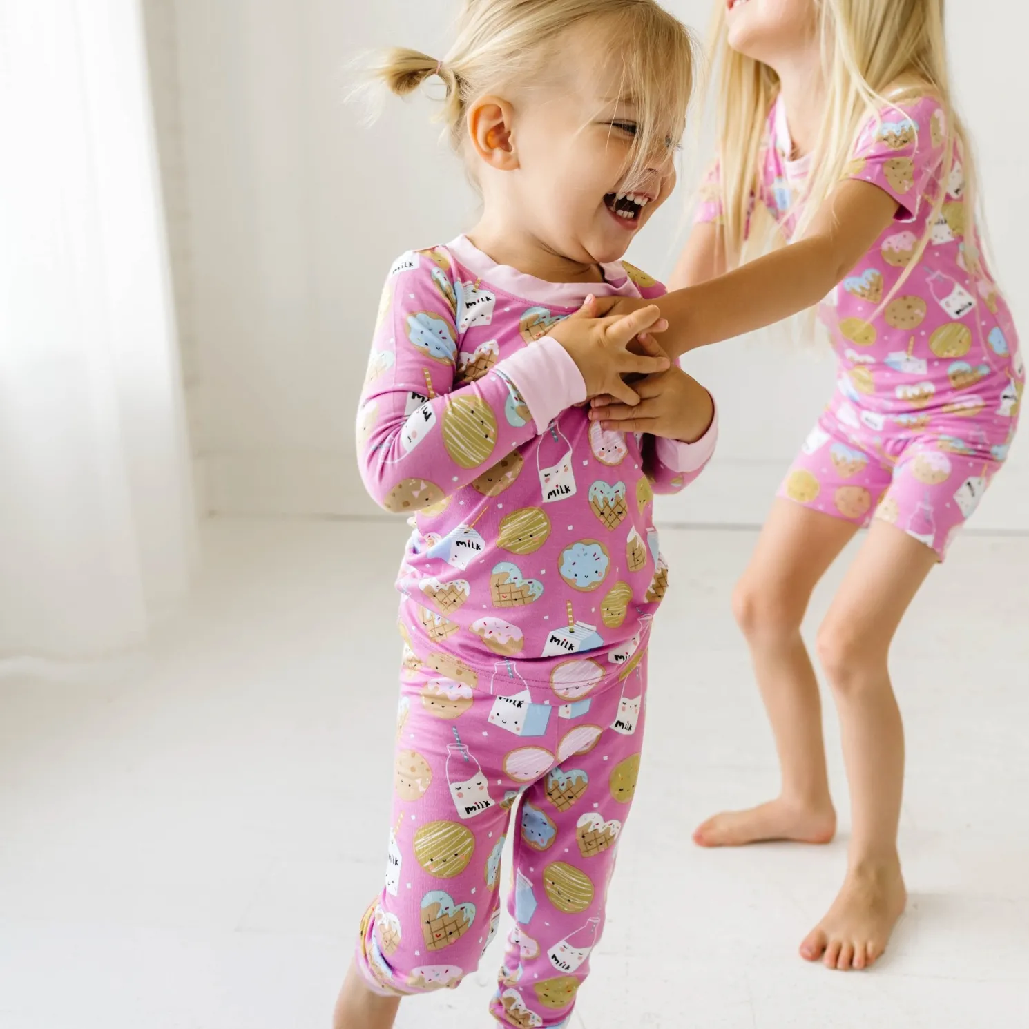 Cookies & Milk Two-Piece Pajama Set