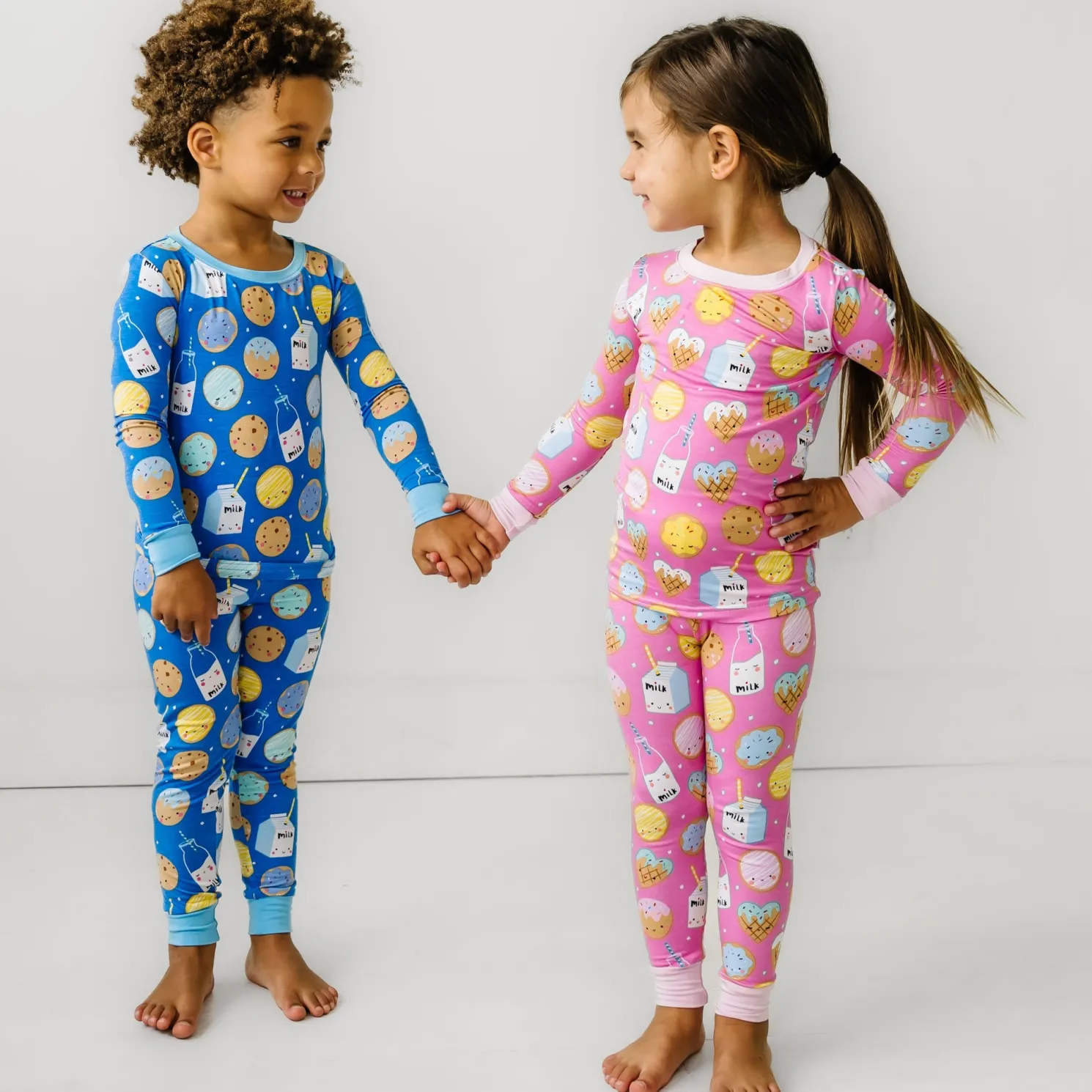 Cookies & Milk Two-Piece Pajama Set