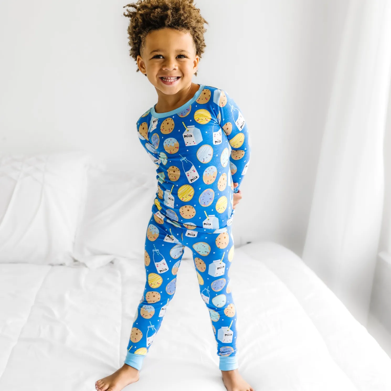 Cookies & Milk Two-Piece Pajama Set
