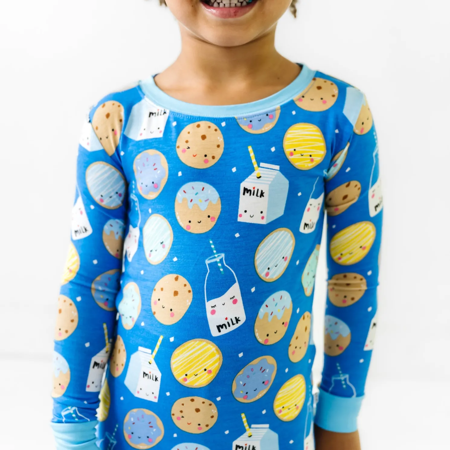 Cookies & Milk Two-Piece Pajama Set