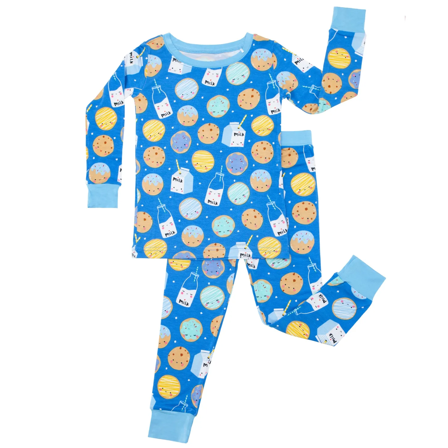 Cookies & Milk Two-Piece Pajama Set