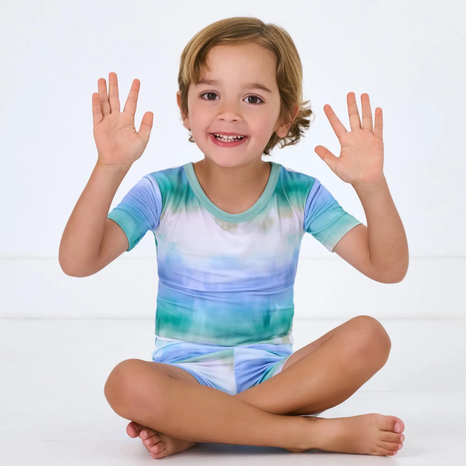 Cosmic Mist Two-Piece Pajama Set