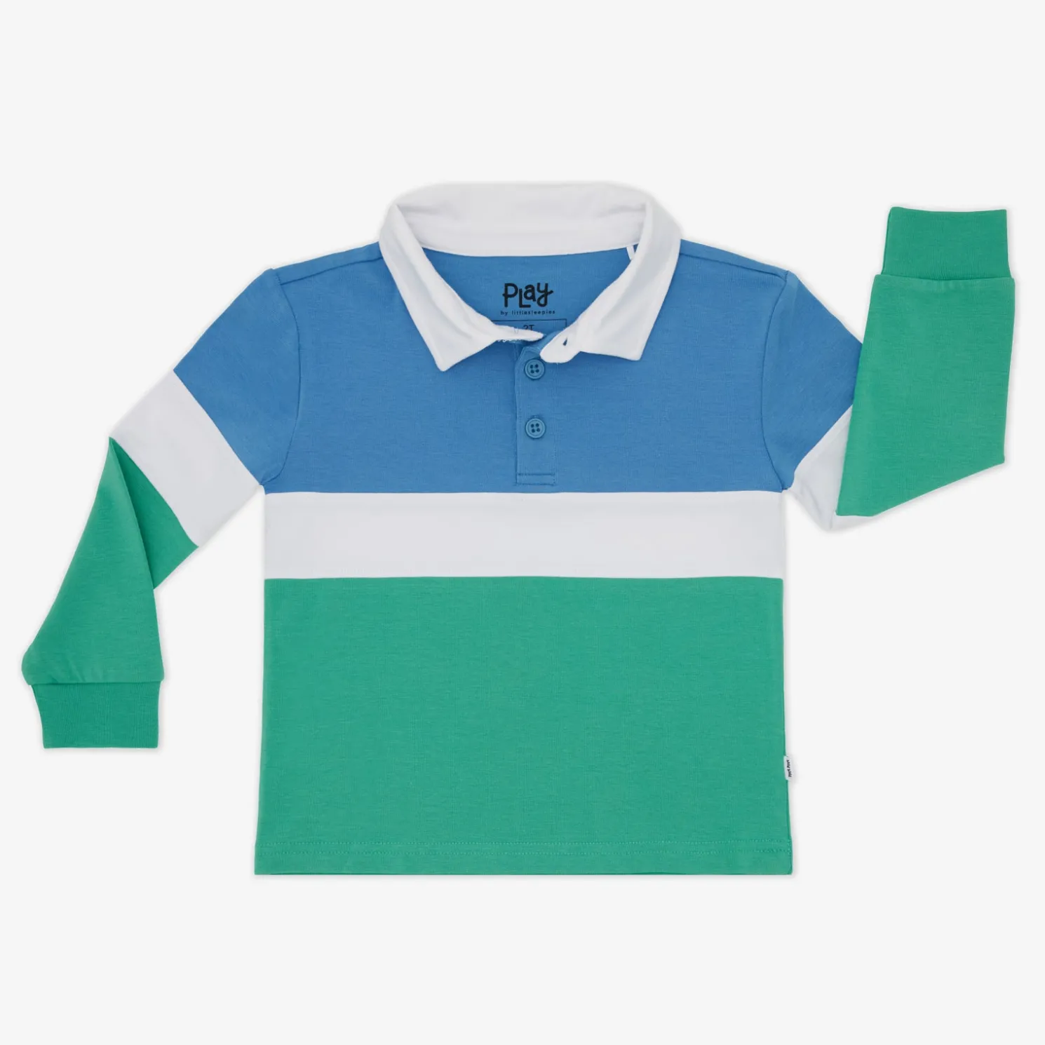 Crisp Green Rugby Shirt