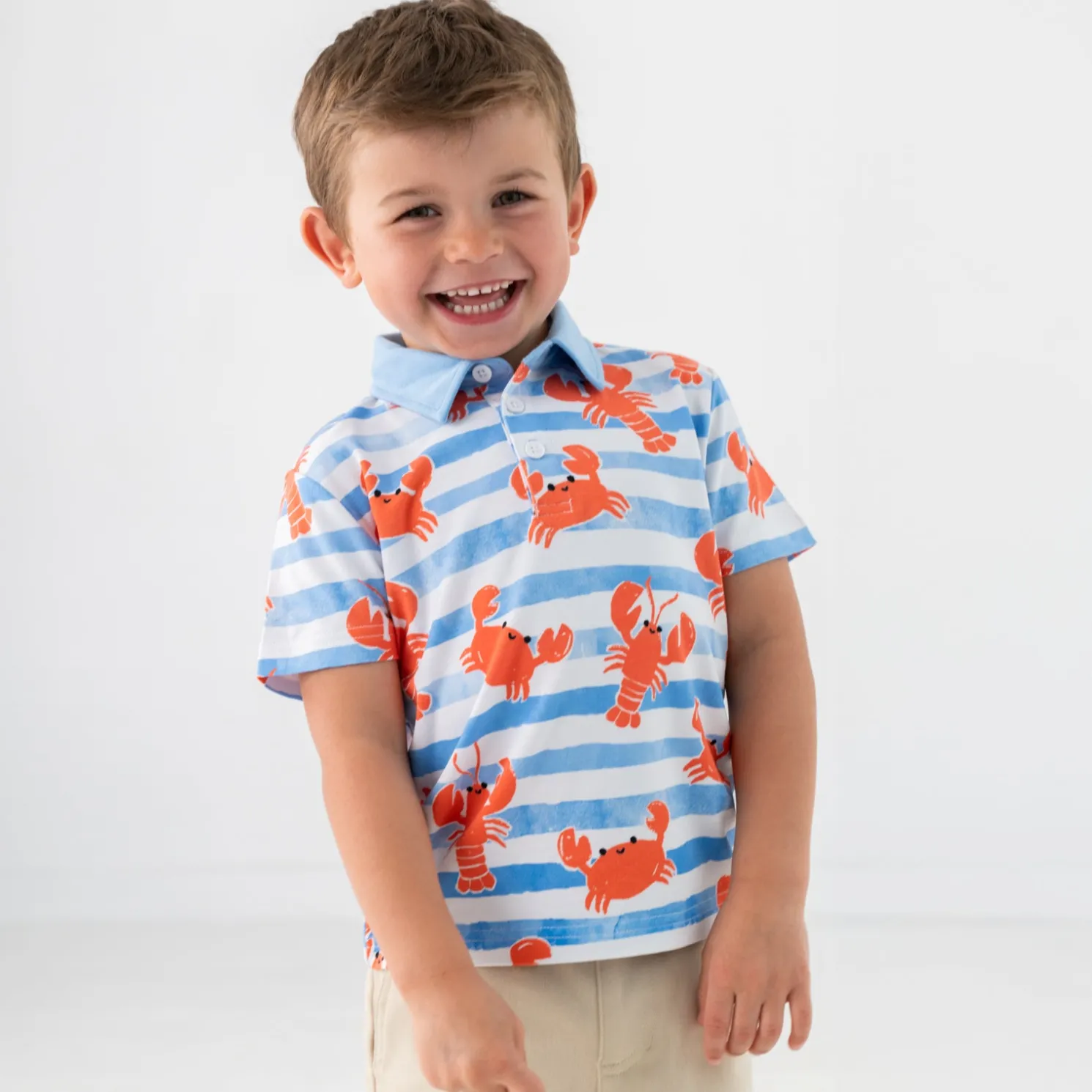 Crustacean Crew Polo Shirt