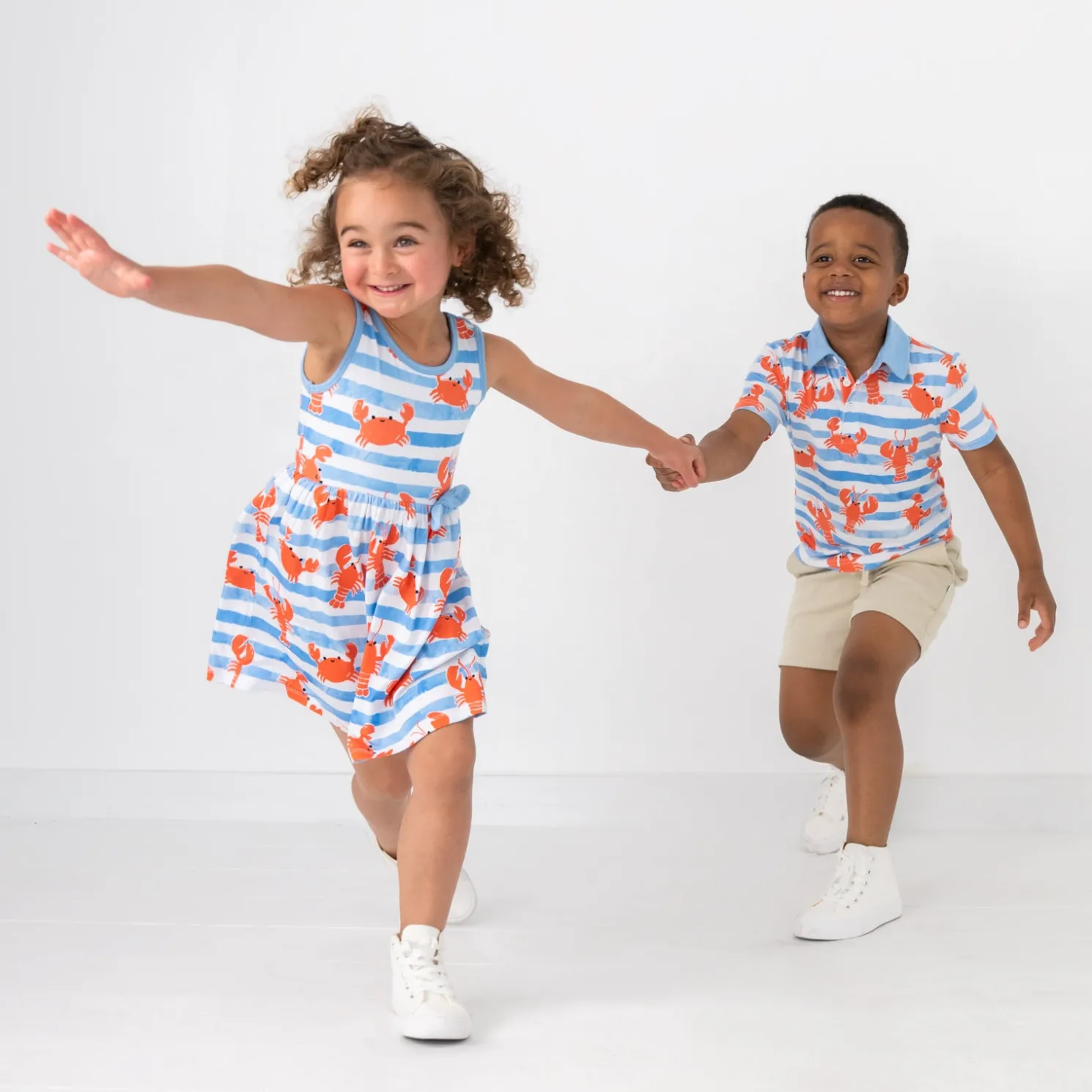 Crustacean Crew Polo Shirt