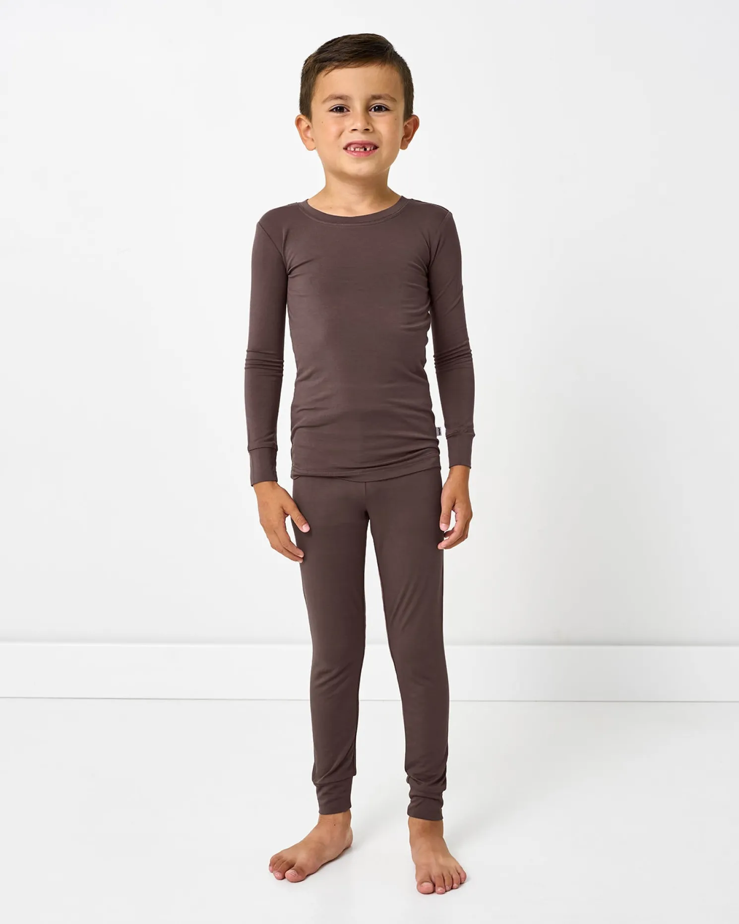 Dark Chocolate Two-Piece Pajama Set