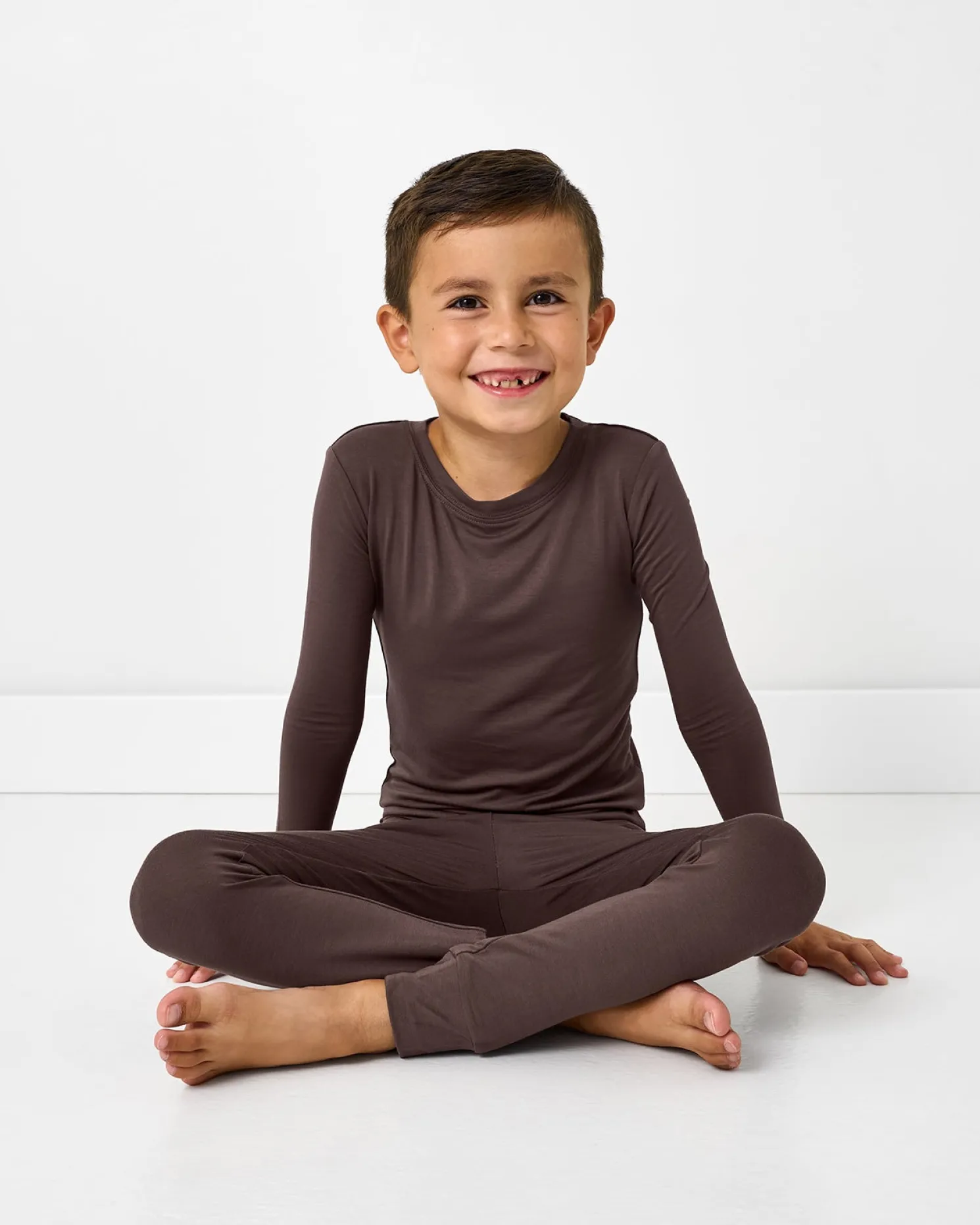 Dark Chocolate Two-Piece Pajama Set