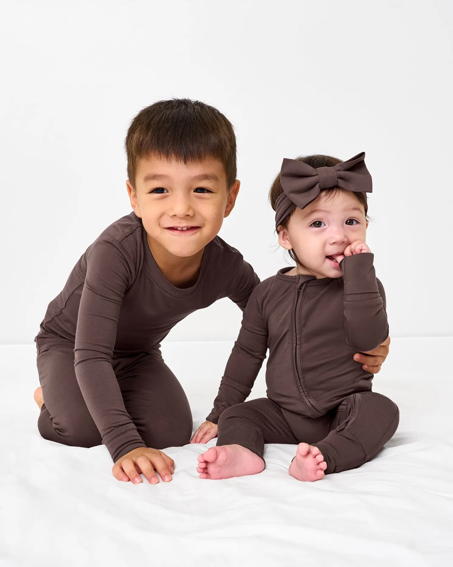 Dark Chocolate Two-Piece Pajama Set
