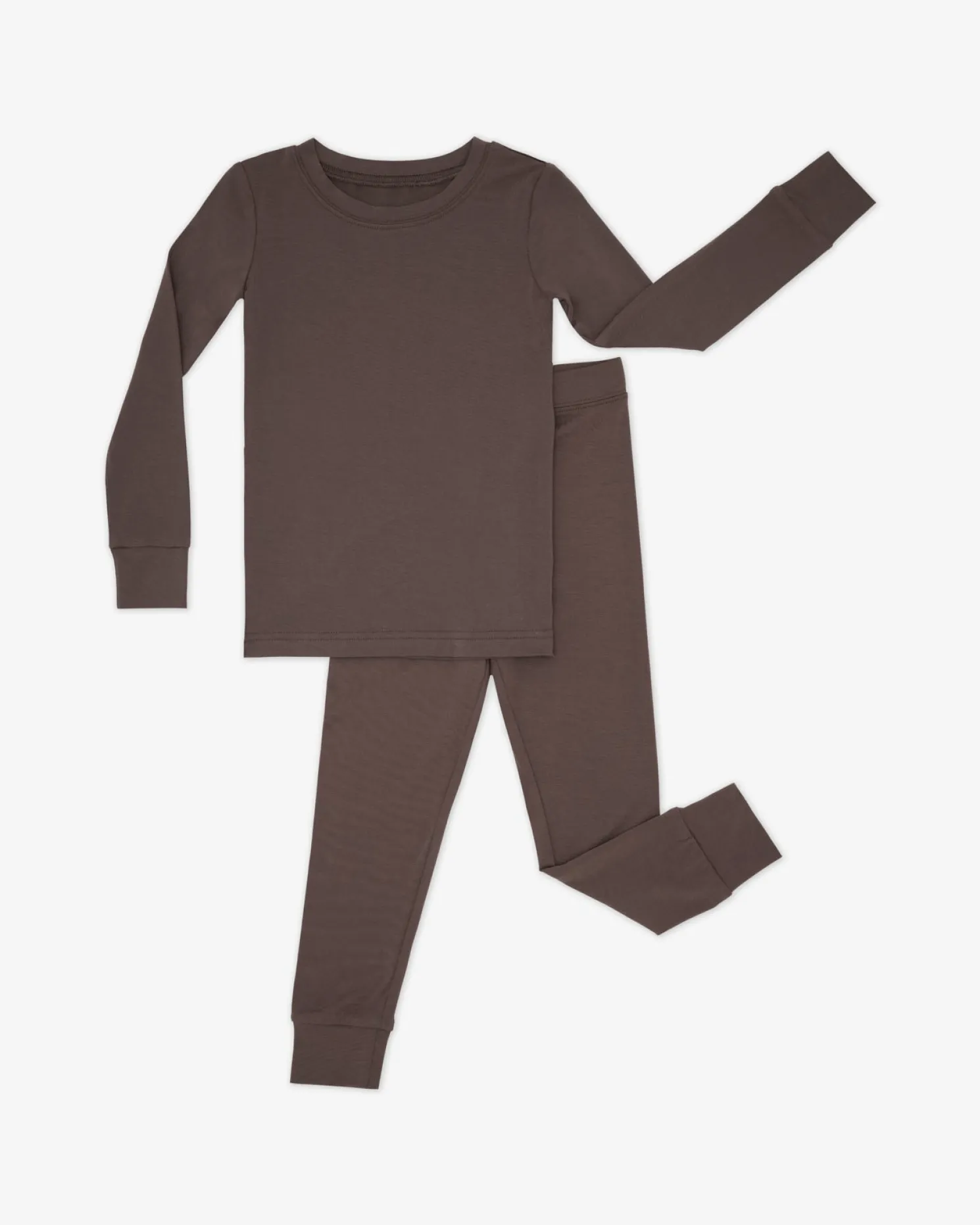 Dark Chocolate Two-Piece Pajama Set