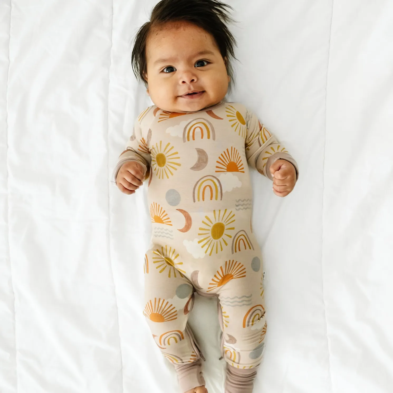 Desert Sunrise Crescent Zippy