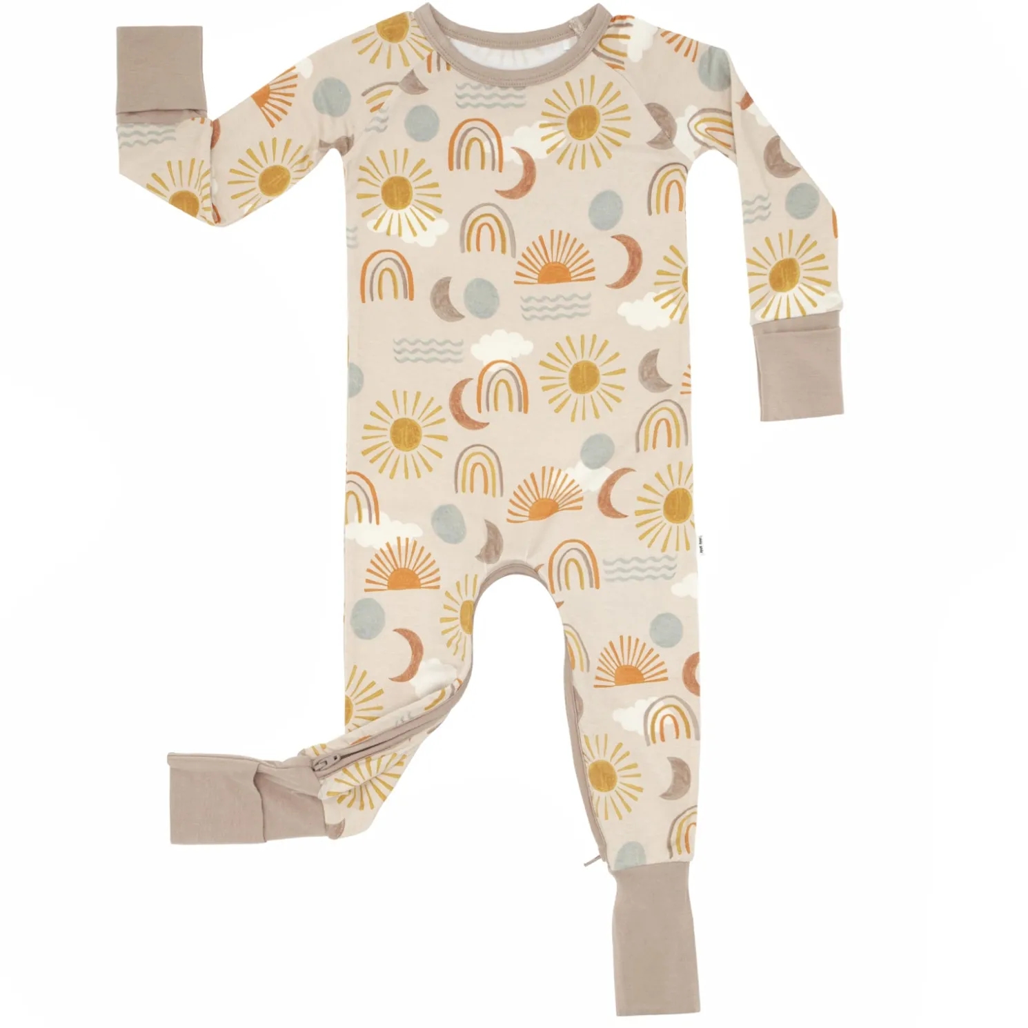 Desert Sunrise Crescent Zippy