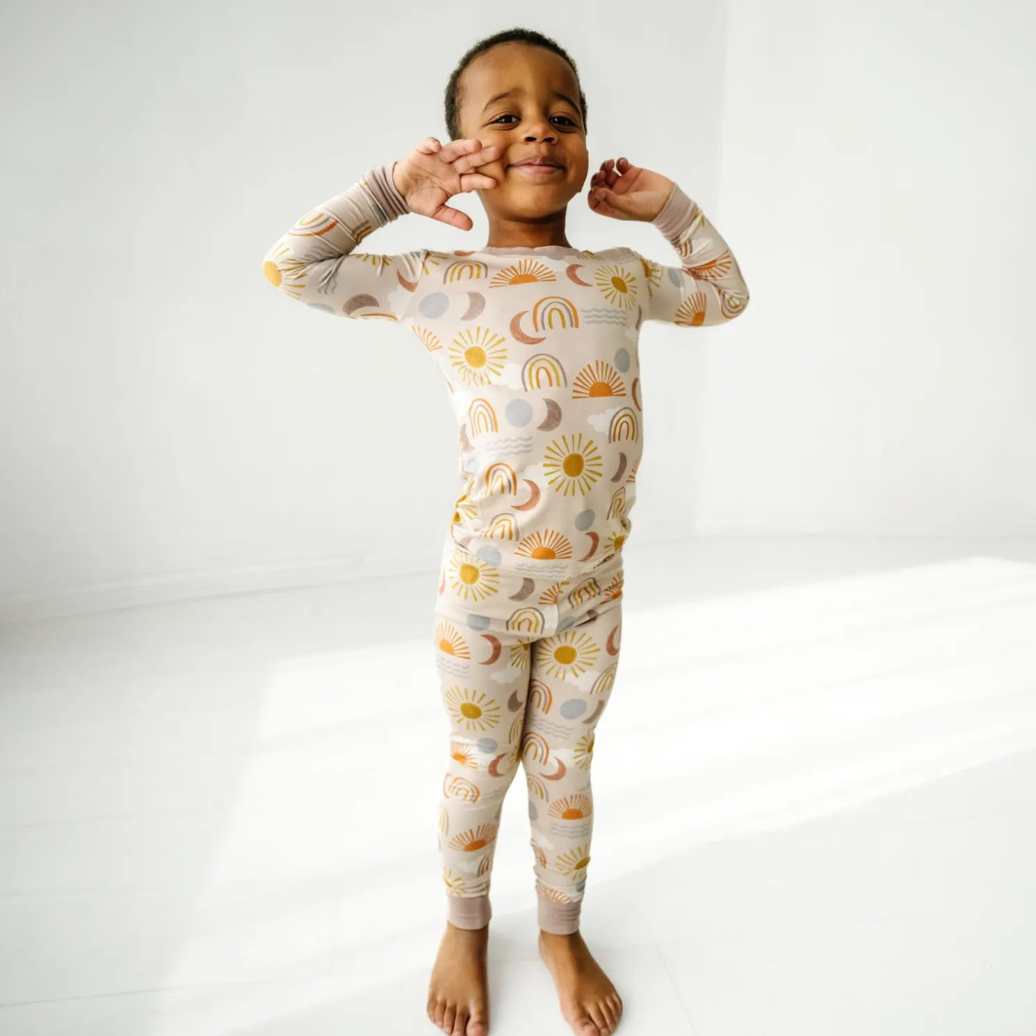 Desert Sunrise Two-Piece Pajama Set